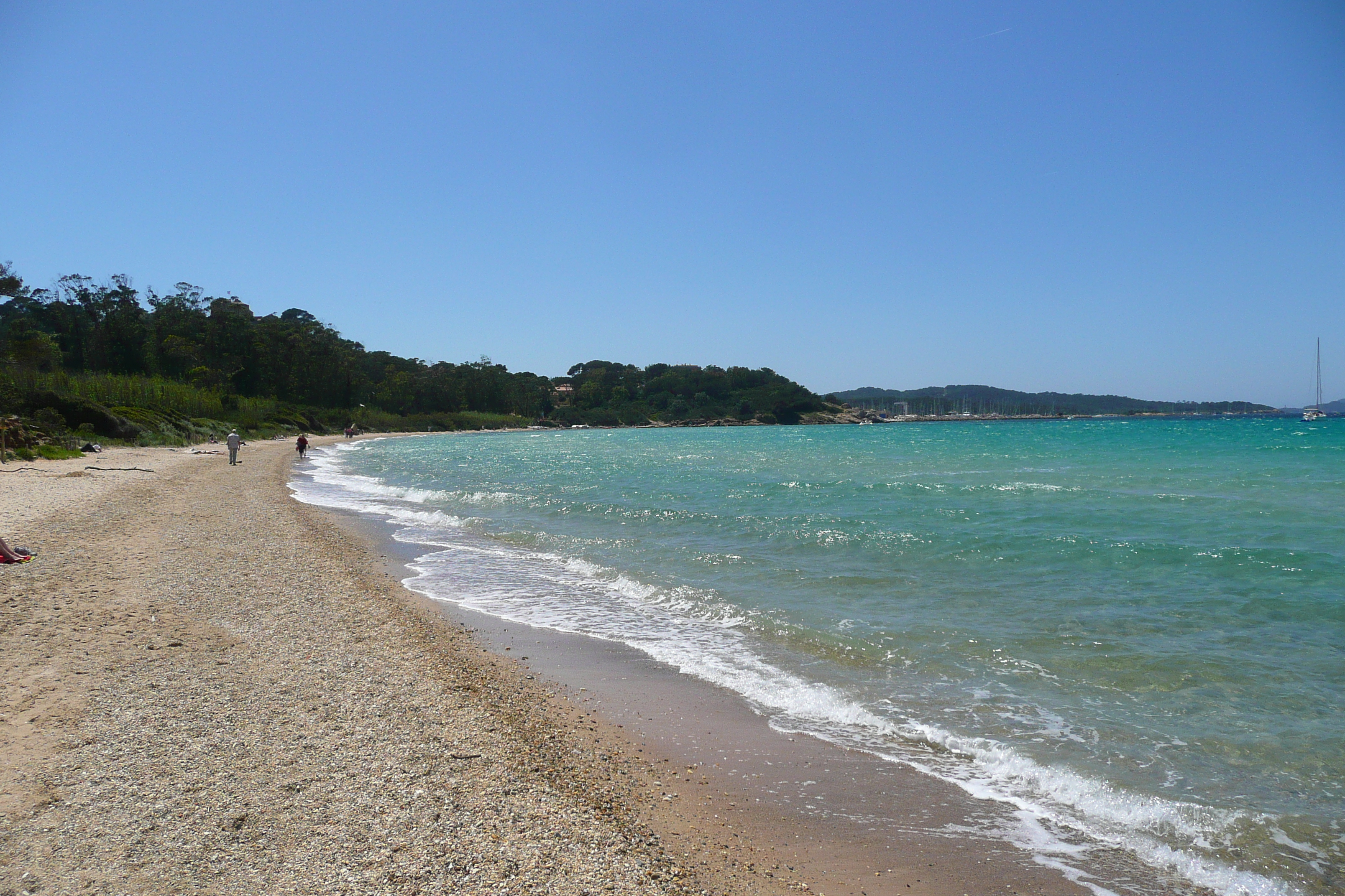 照片 法国(France) 波克罗勒岛(Porquerolles Island) 库尔塔德海滩(Courtade beach) 2008-05 70