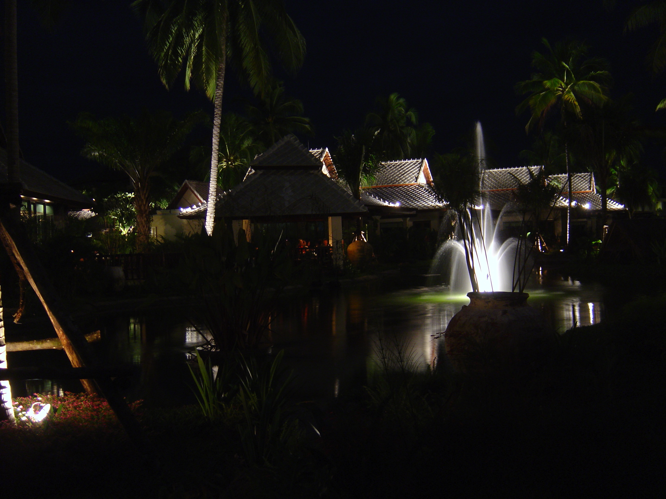 照片 泰国(Thailand) 考拉(Khao Lak) 考拉艾美酒店(Meridien Khao Lak Hotel) 夜景(By Night) 2005-12 14