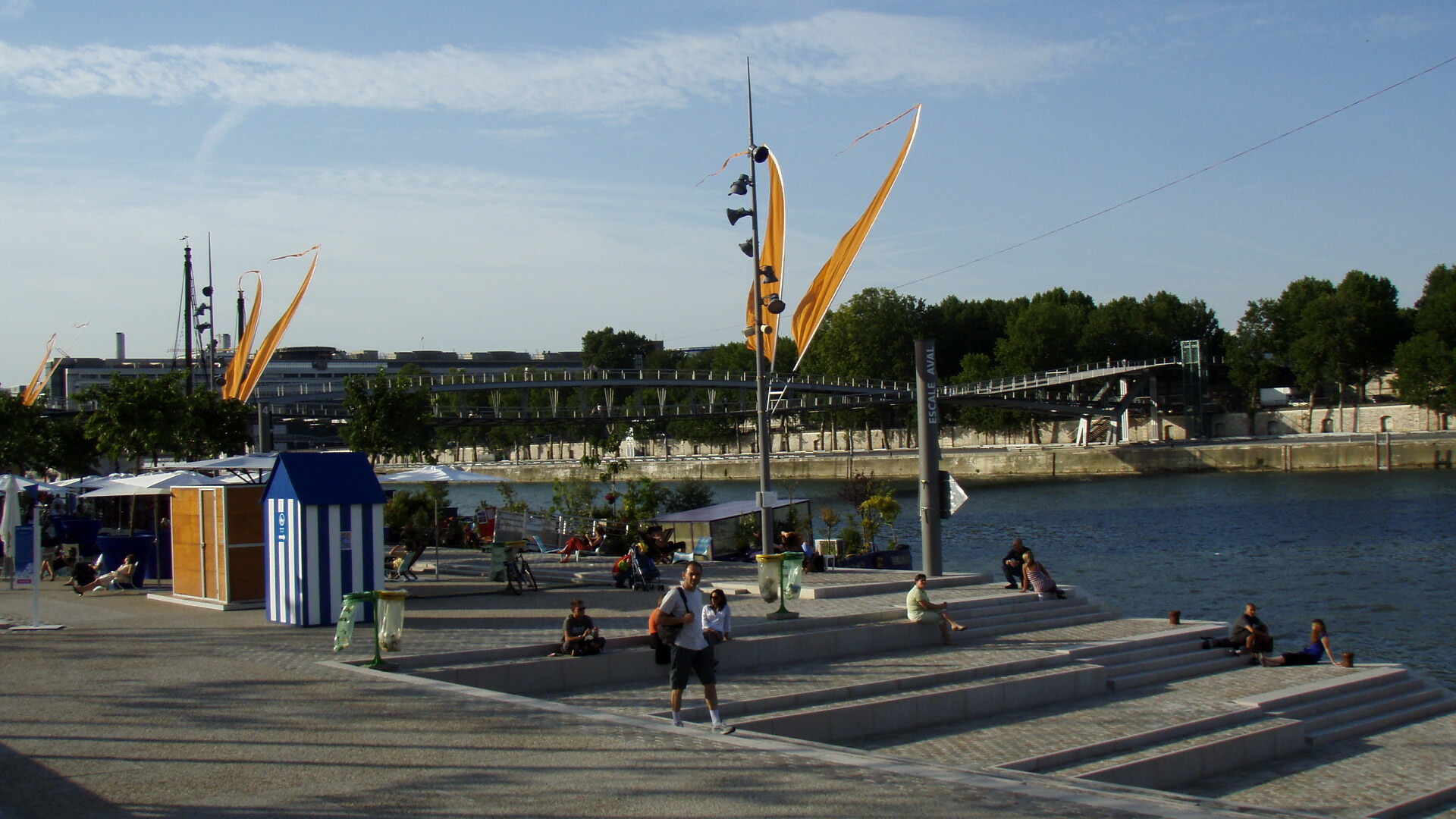 照片 法国(France) 巴黎(Paris) 贝西巴黎沙滩(Paris Plage Bercy) 2007-08 5