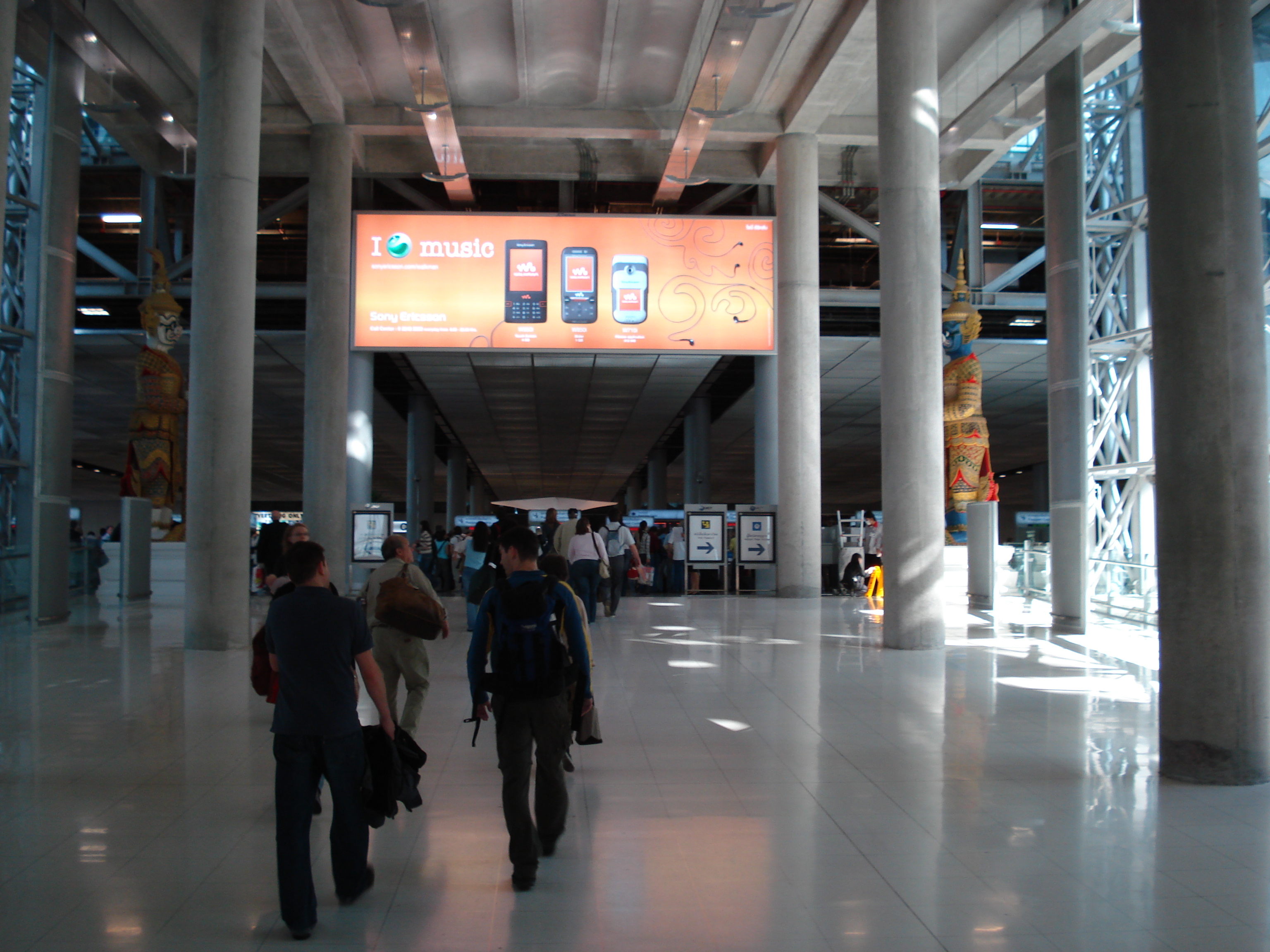 照片 泰国(Thailand) 曼谷(Bangkok) 素万那普机场(Suvarnabhumi Airport) 2007-02 58
