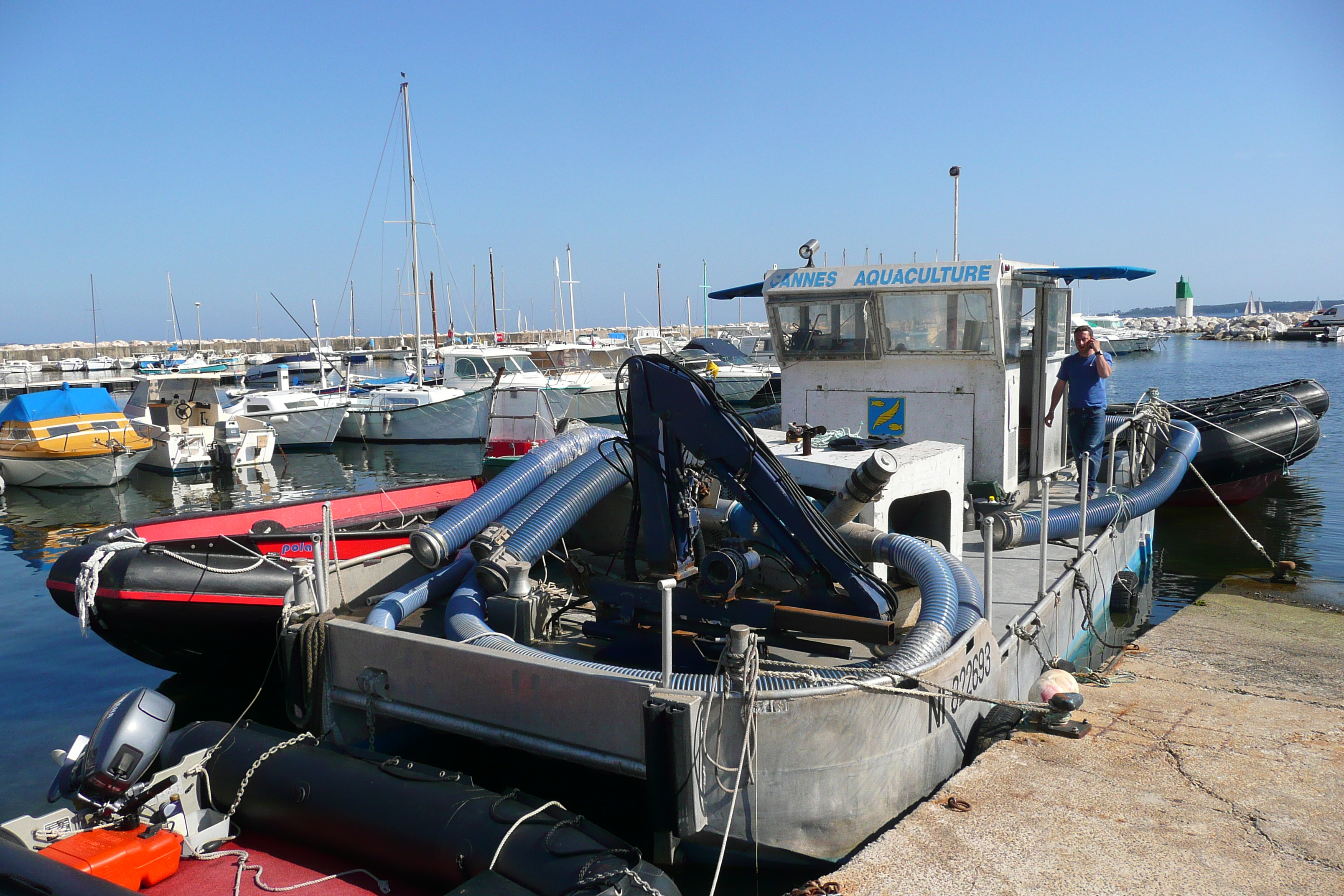照片 法国(France) 戛纳(Cannes) 加扎涅尔海滩(Plage Gazagnaire) 2008-03 13