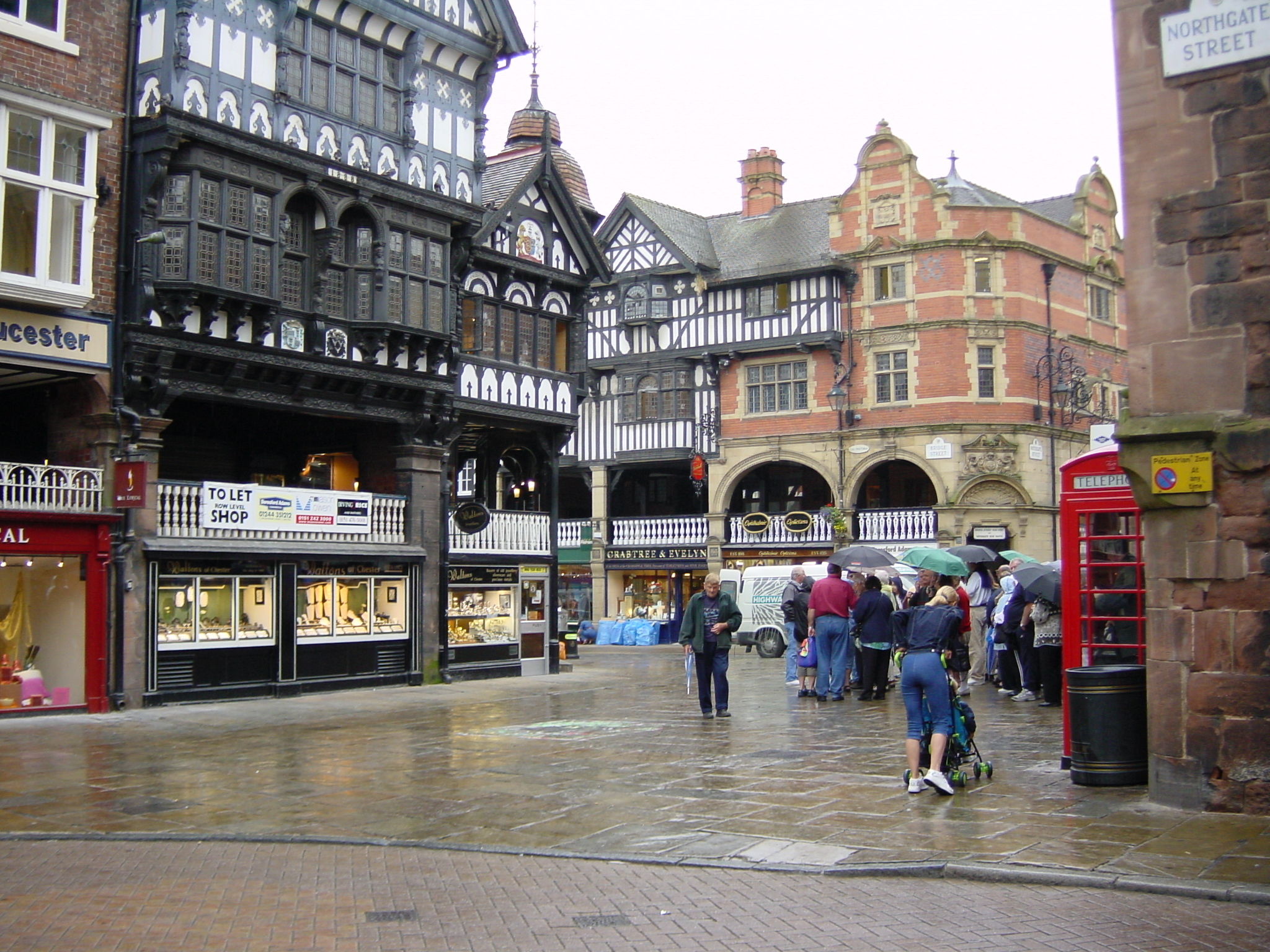 照片 英国(United Kingdom) 切斯特(Chester) 2001-08 10