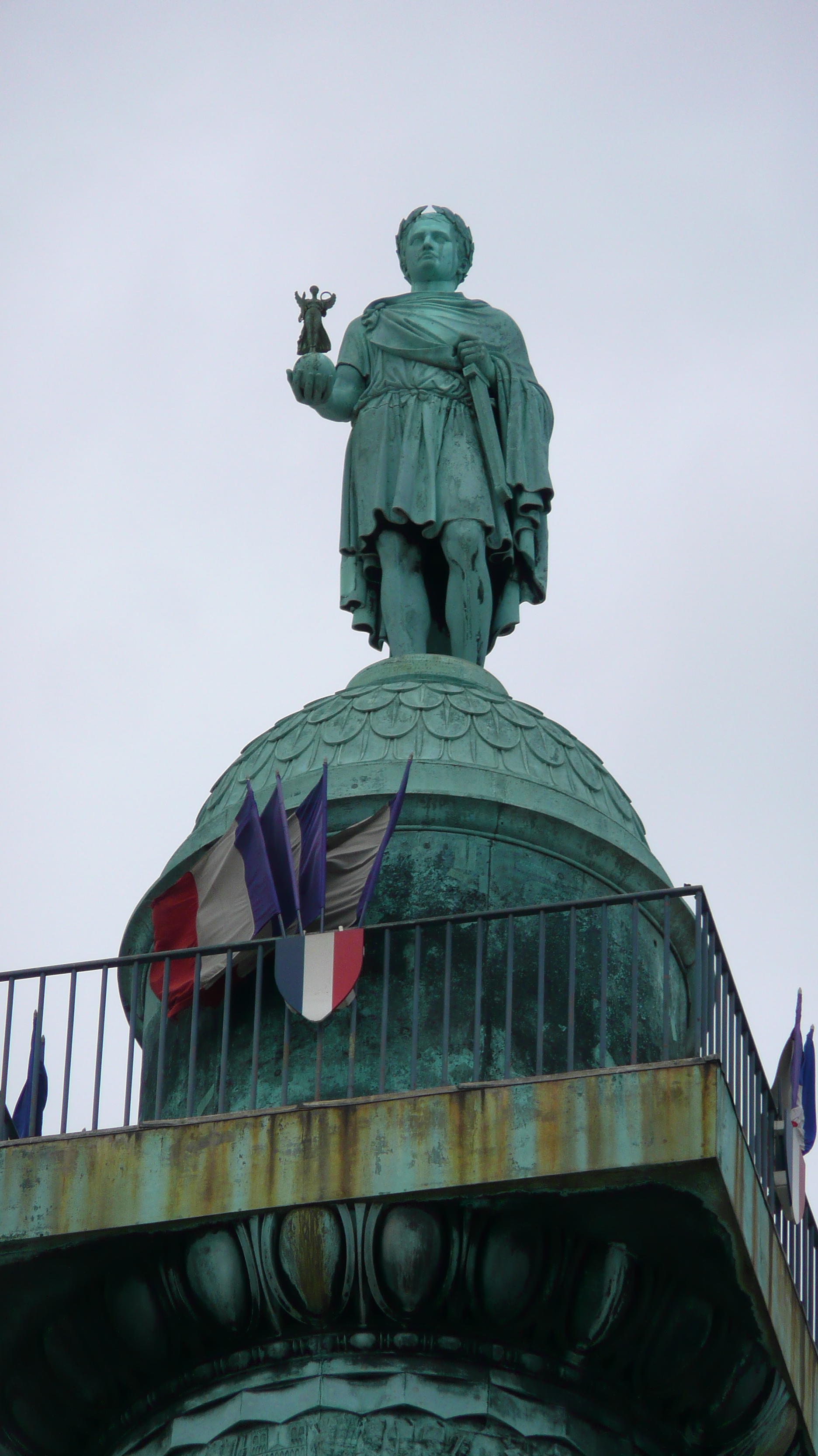 照片 法国(France) 巴黎(Paris) 旺多姆广场(Place Vendome) 旺多姆圆柱(Colonne de Vendome) 2007-07 0