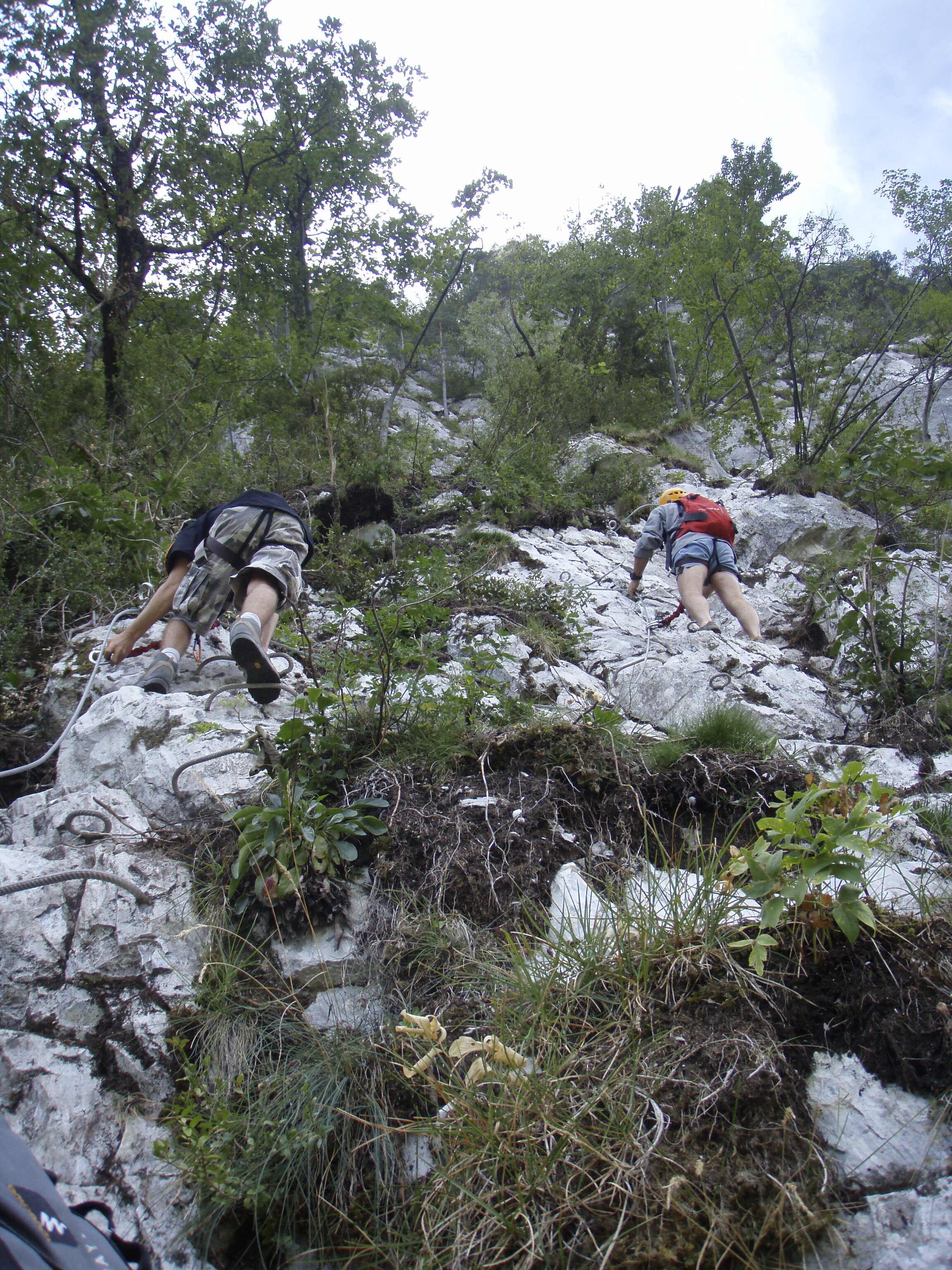 照片 法国(France) 维克德索(Vicdessos) 北线铁索攀岩(Via Ferrata North) 2007-08 4