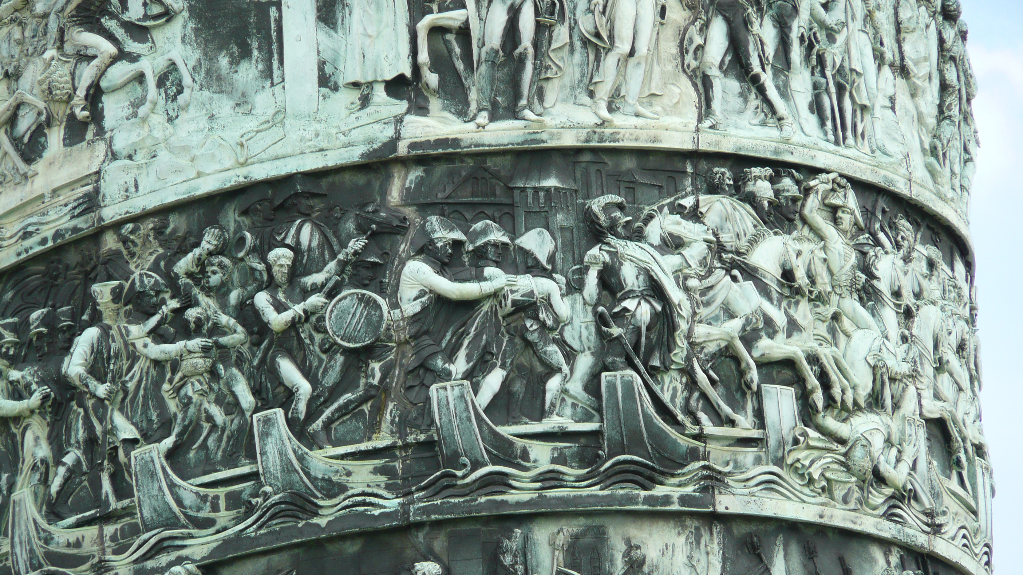 照片 法国(France) 巴黎(Paris) 旺多姆广场(Place Vendome) 旺多姆圆柱(Colonne de Vendome) 2007-07 4