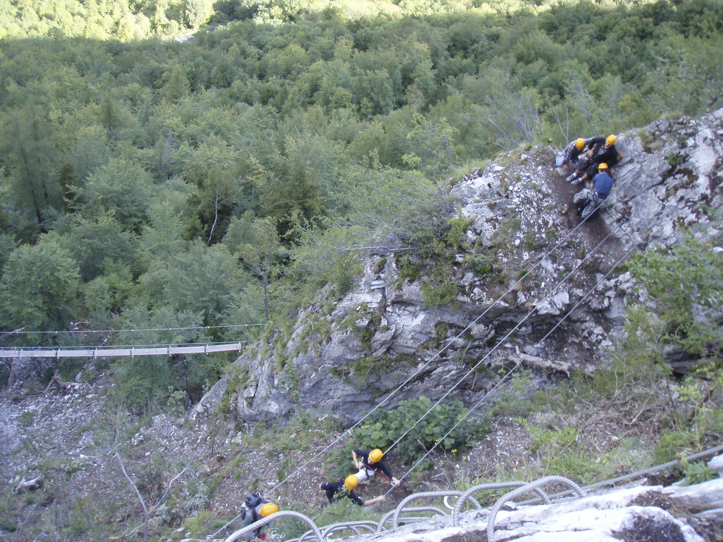 照片 法国(France) 维克德索(Vicdessos) 北线铁索攀岩(Via Ferrata North) 2007-08 2