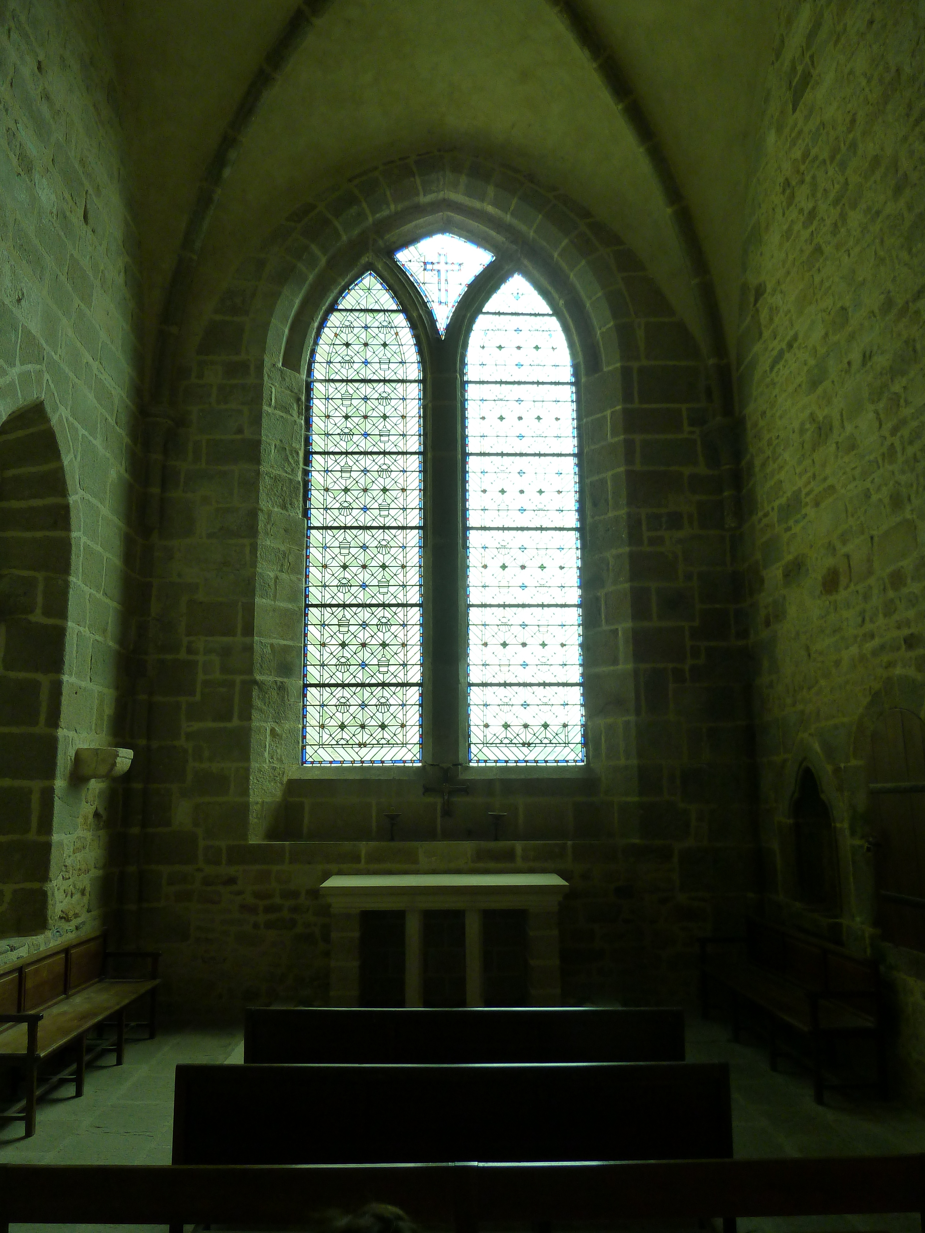 照片 法国(France) 圣米歇尔山(Mont St Michel) 圣米歇尔山修道院(Mont St Michel Abbey) 2010-04 136