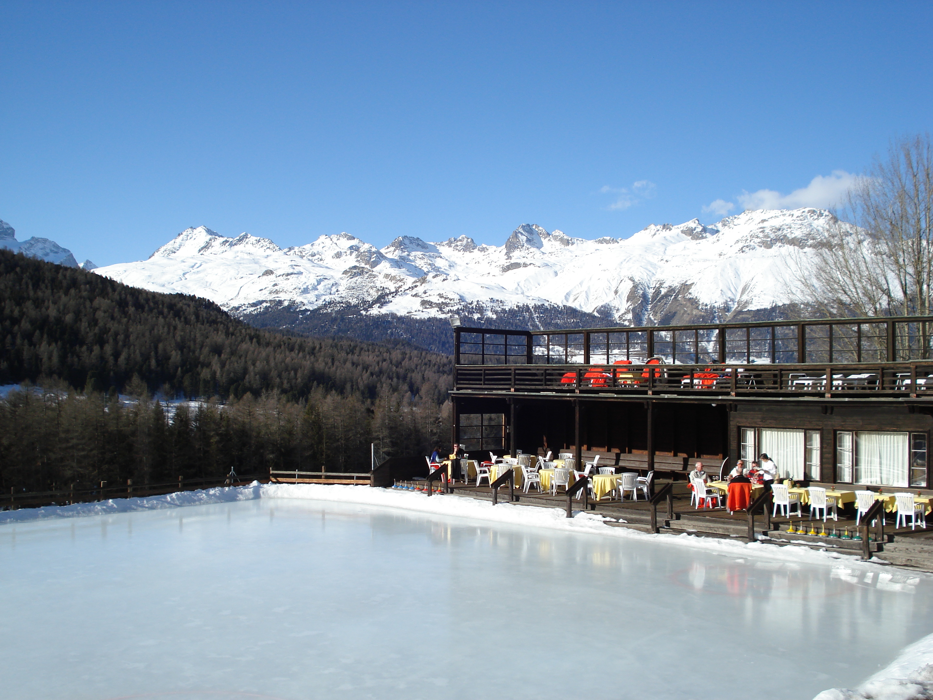 照片 瑞士(Switzerland) 蓬特雷西纳(Pontresina) 克罗宁霍夫大酒店(Grand Hotel Kronenhof) 2007-01 1