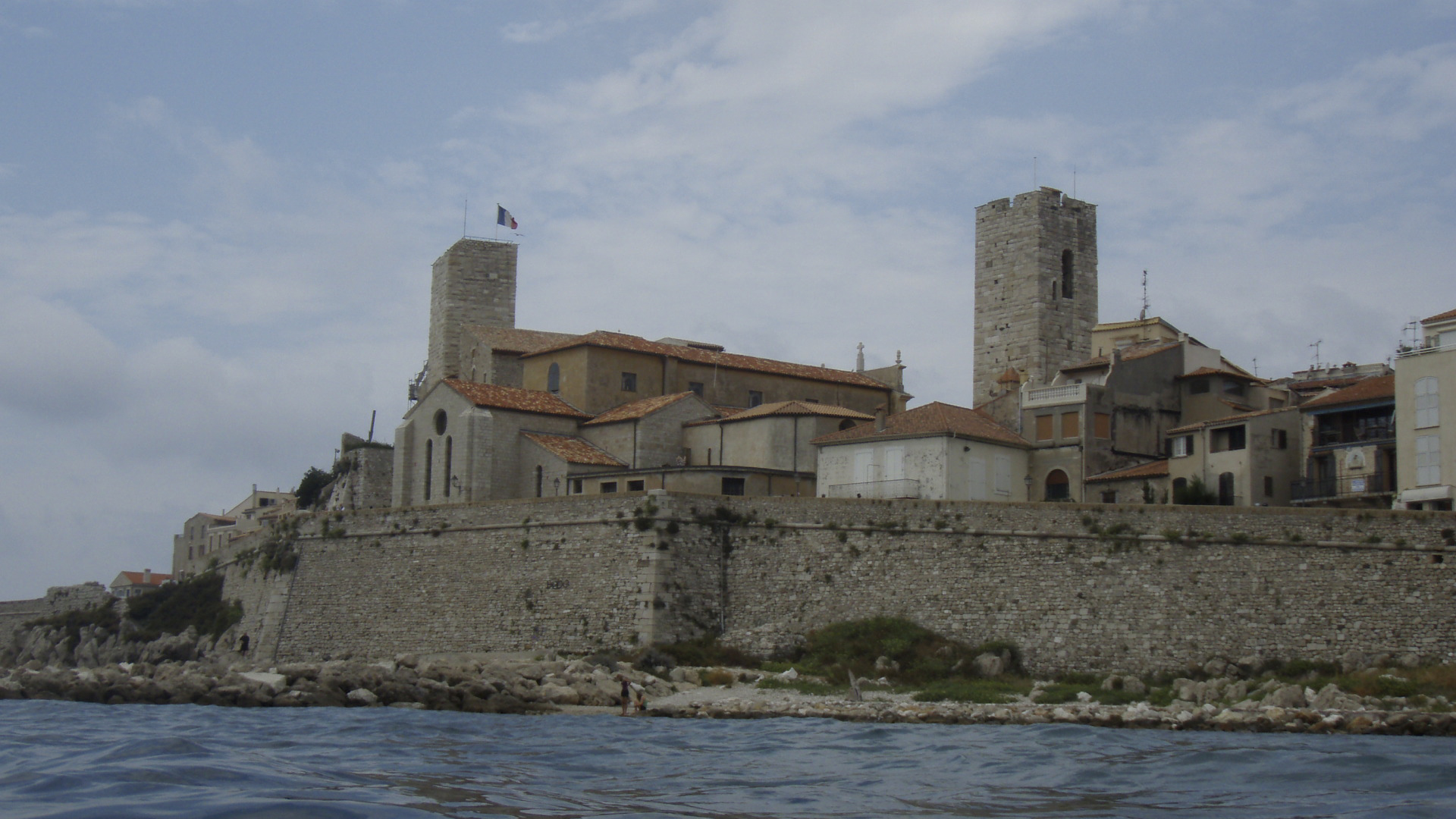 照片 法国(France) 昂蒂布(Antibes) 格拉韦特海滩(Plage de la Gravette) 2007-08 25