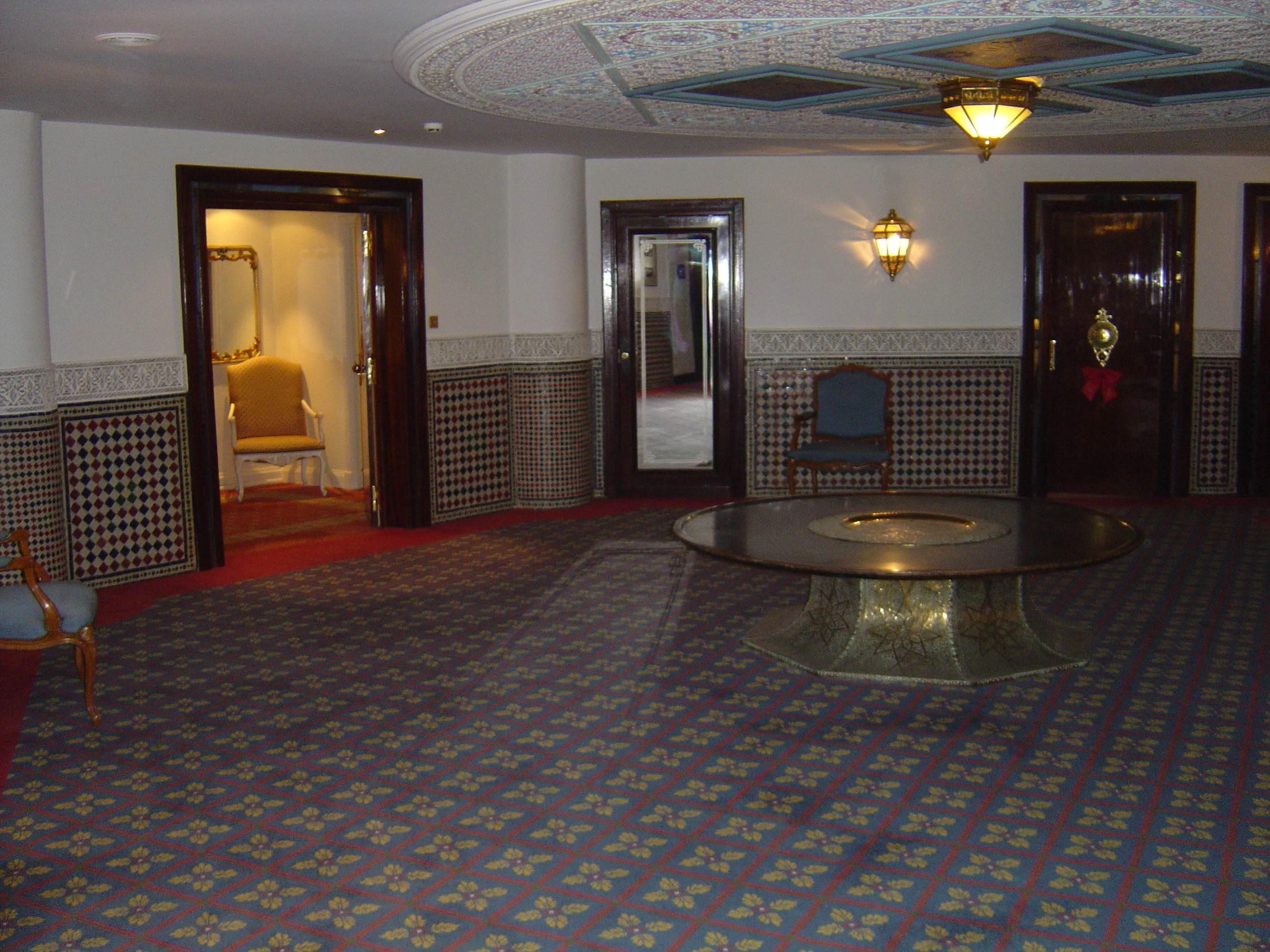照片 摩洛哥(Morocco) 卡萨布兰卡(Casablanca) 皇家曼苏尔艾美酒店(Royal Mansour Meridien) 2004-09 22