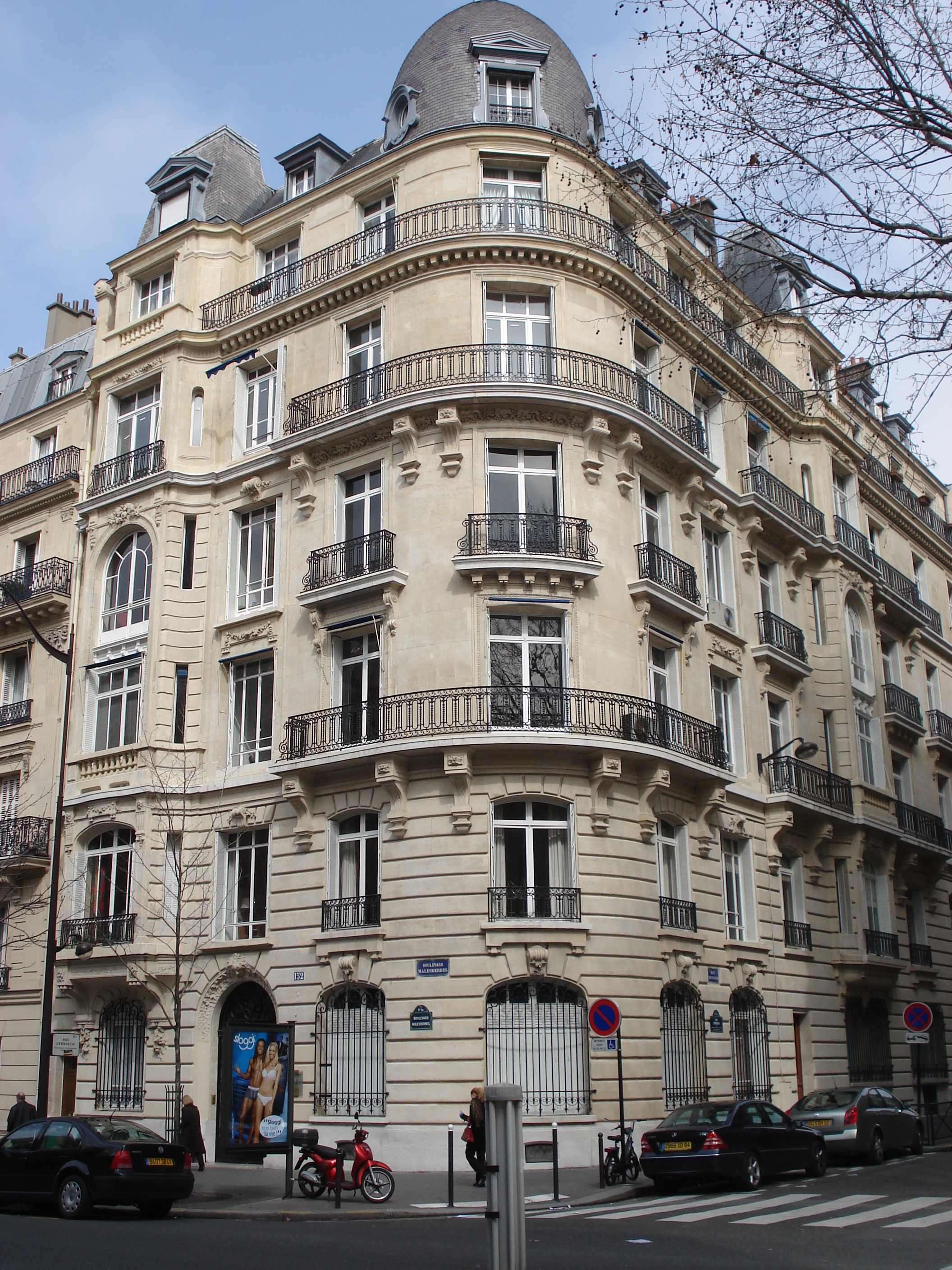 照片 法国(France) 巴黎(Paris) 马勒泽布大道(Boulevard Malesherbes) 2006-03 6