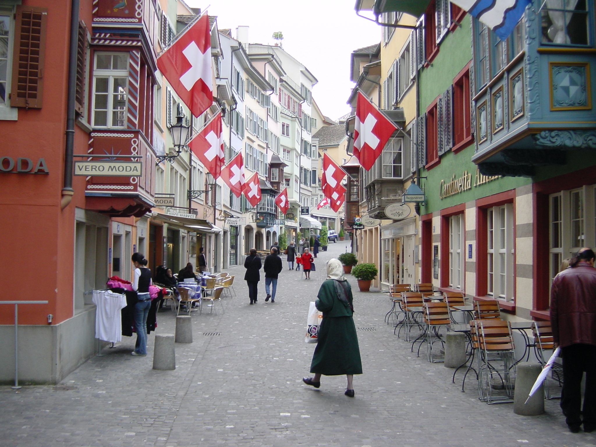 照片 瑞士(Switzerland) 苏黎世(Zurich) 2002-04 28
