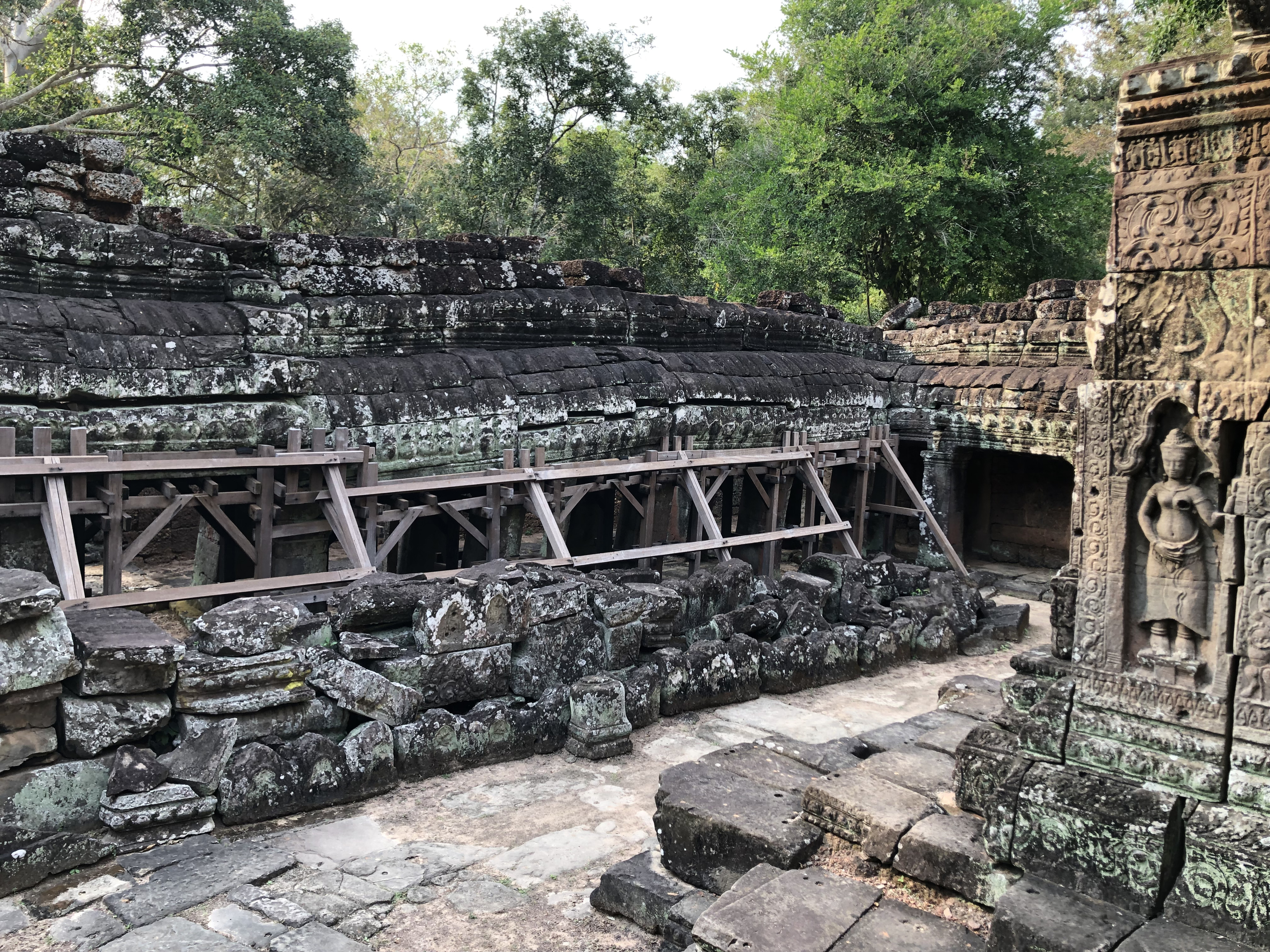 照片 柬埔寨(Cambodia) 暹粒(Siem Reap) 斑黛喀蒂寺(Banteay Kdei) 2023-01 10