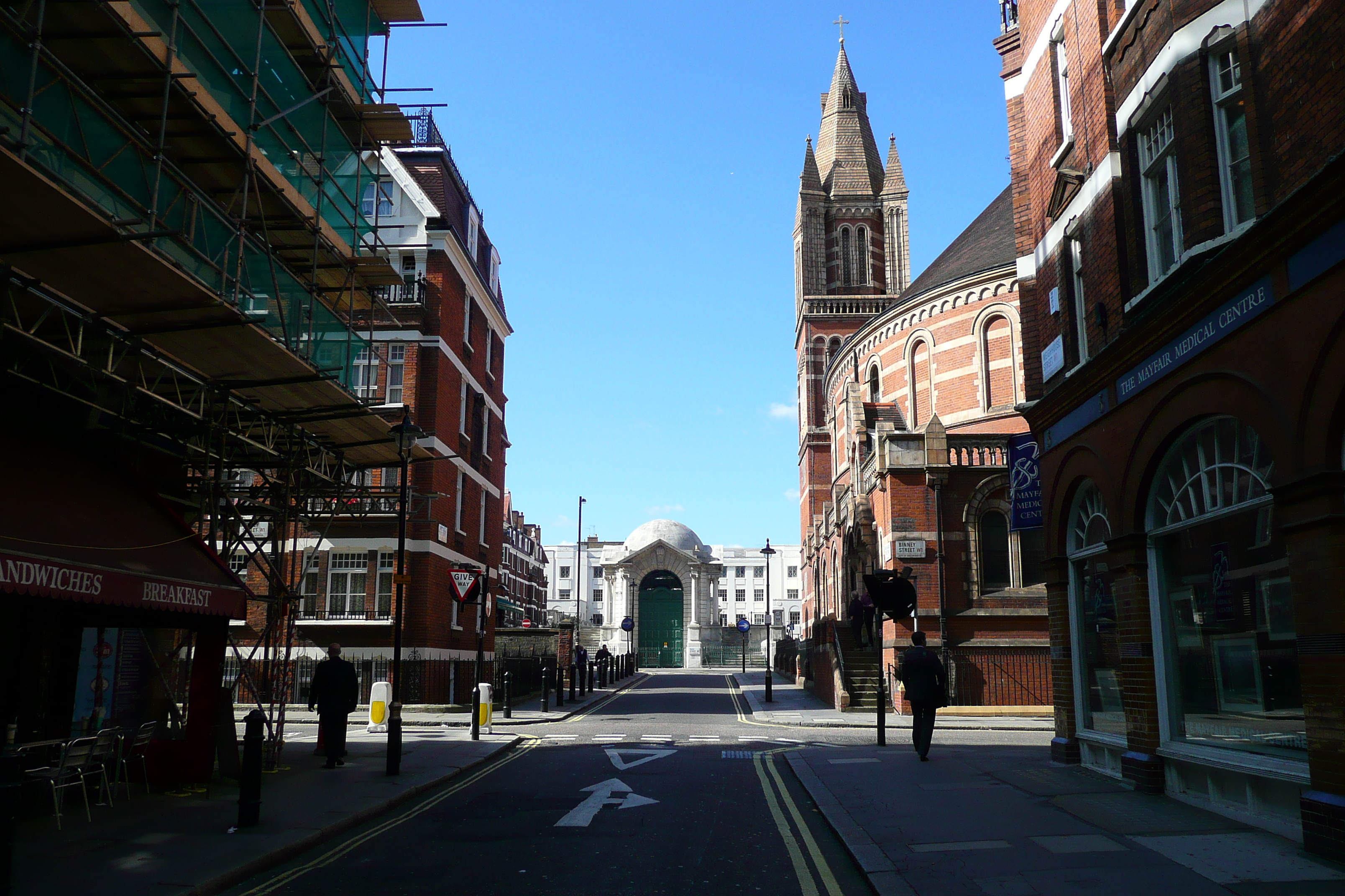 照片 英国(United Kingdom) 伦敦(London) 称重房街(WeighHouse Street) 2007-09 12