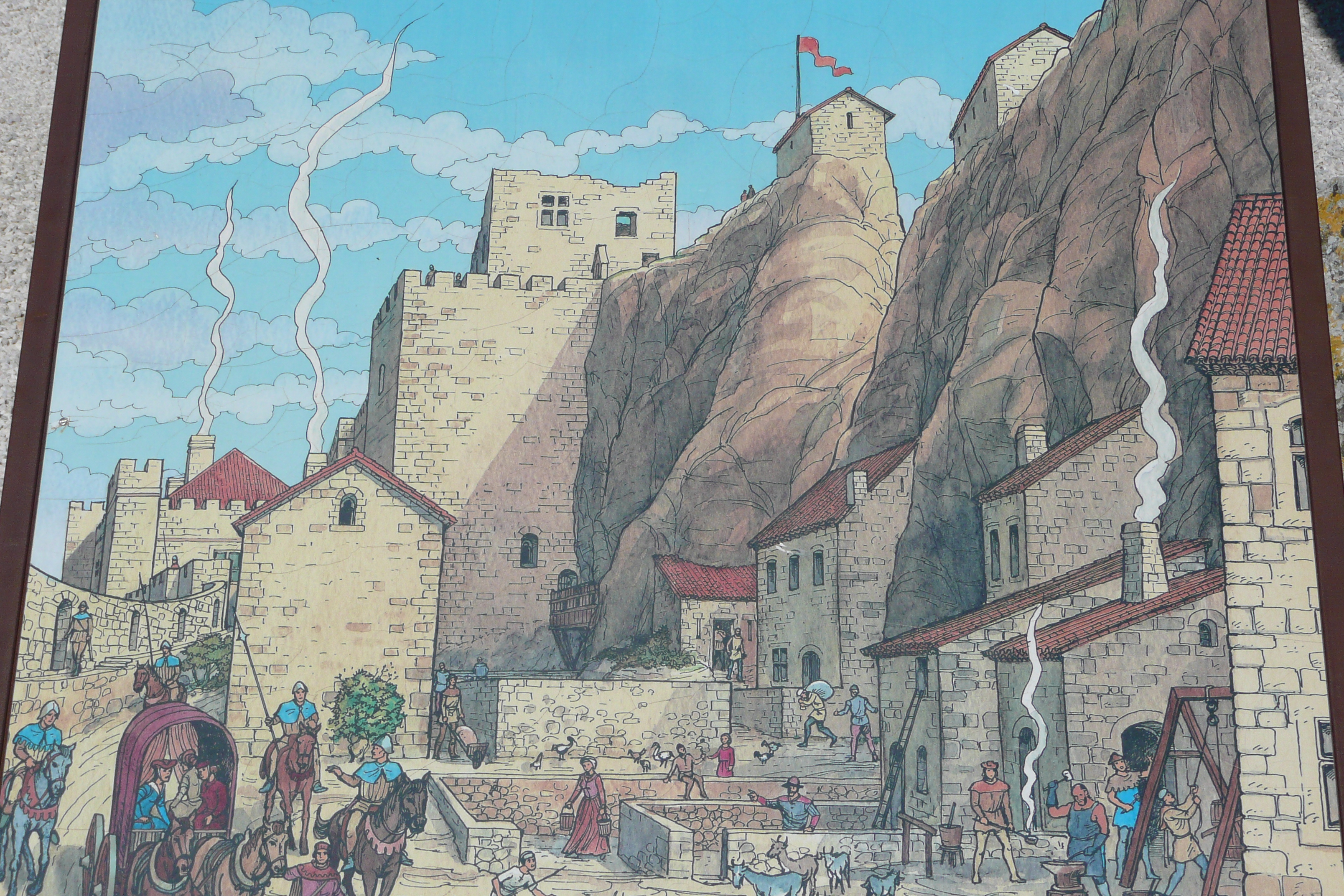 照片 法国(France) 莱博德普罗旺斯(Baux de Provence) 莱博城堡(Baux de Provence Castle) 2008-04 57