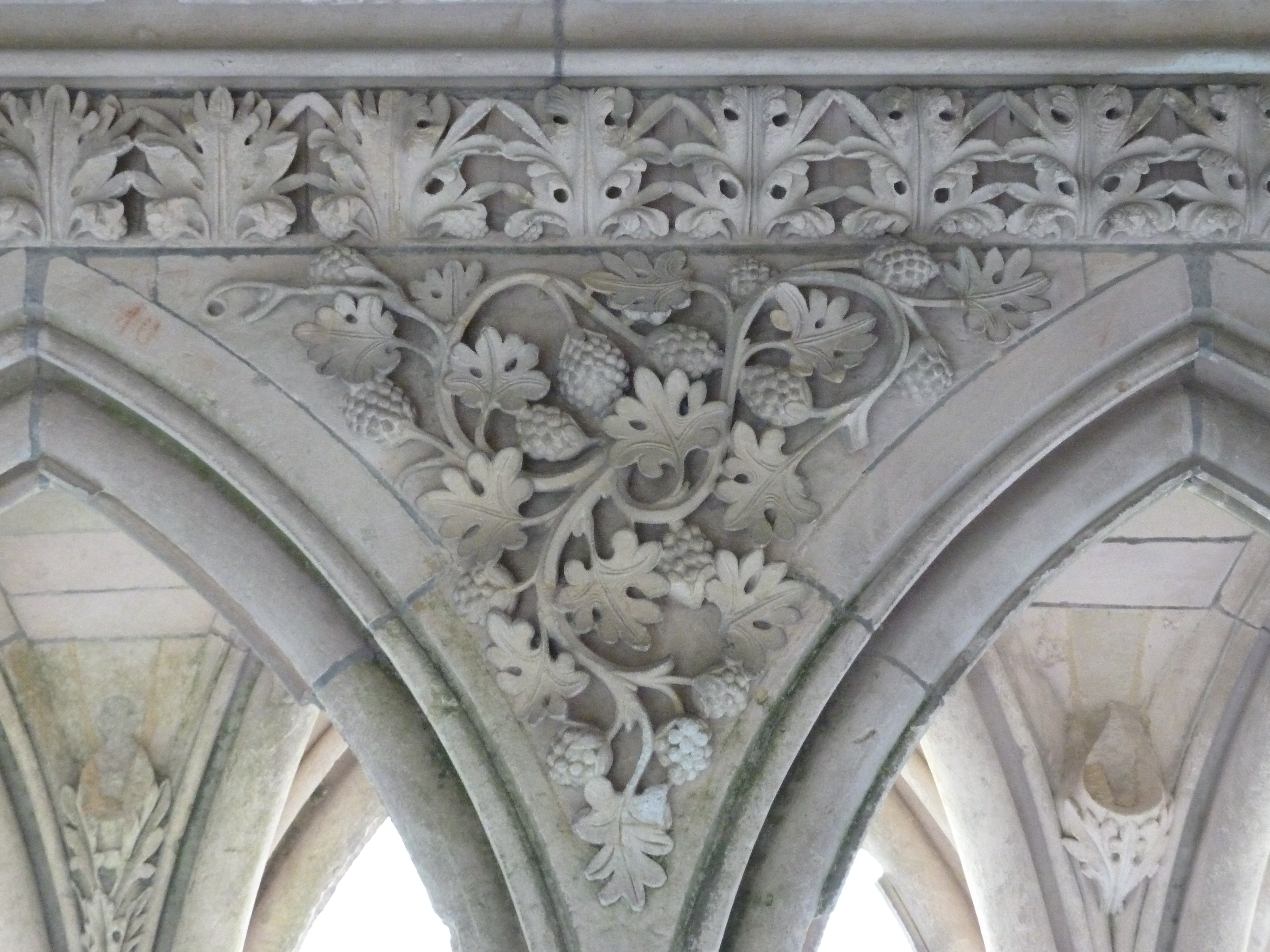 照片 法国(France) 圣米歇尔山(Mont St Michel) 圣米歇尔山修道院回廊(Mont St Michel Abbey Cloister) 2010-04 86