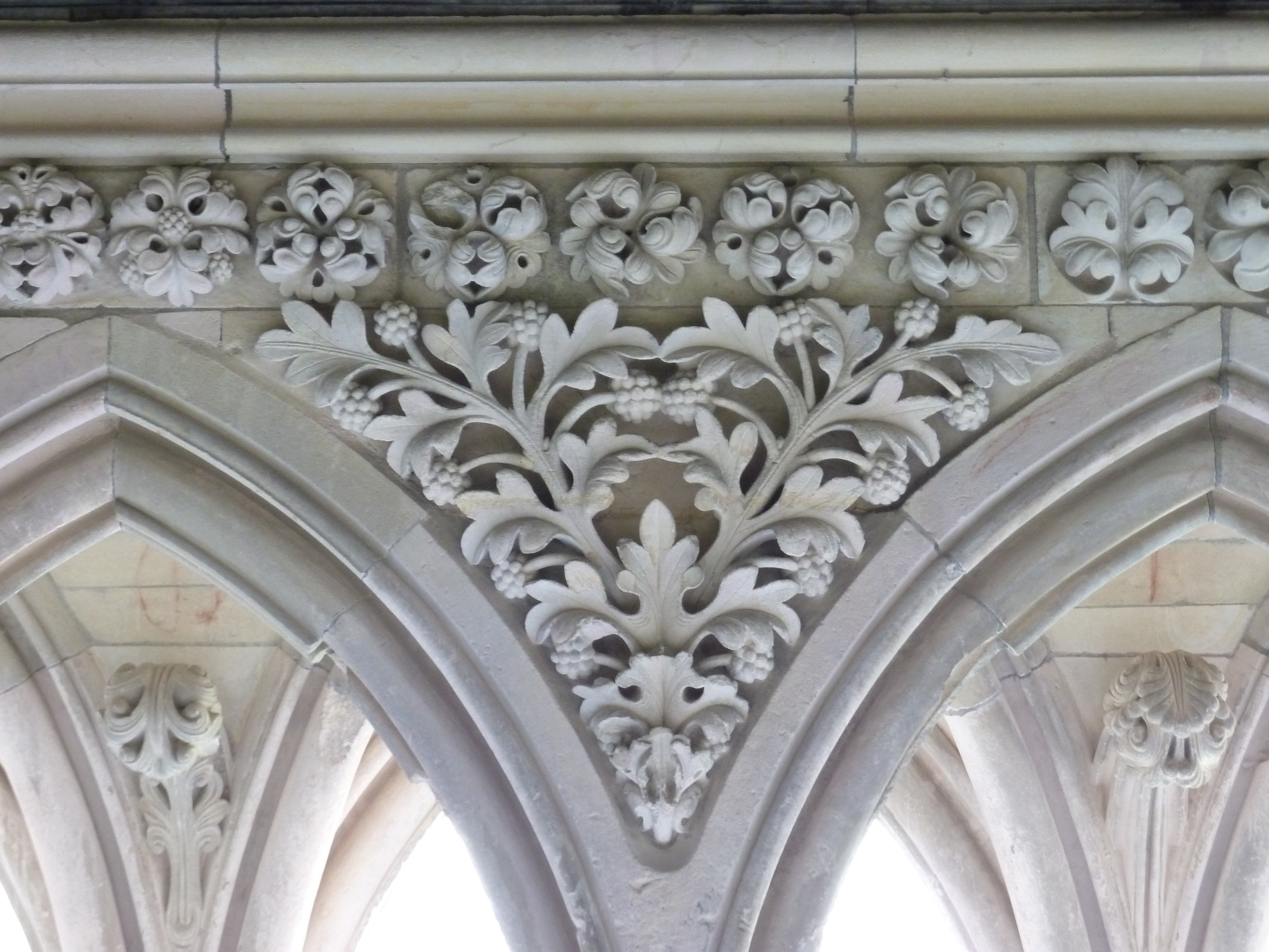 照片 法国(France) 圣米歇尔山(Mont St Michel) 圣米歇尔山修道院回廊(Mont St Michel Abbey Cloister) 2010-04 75