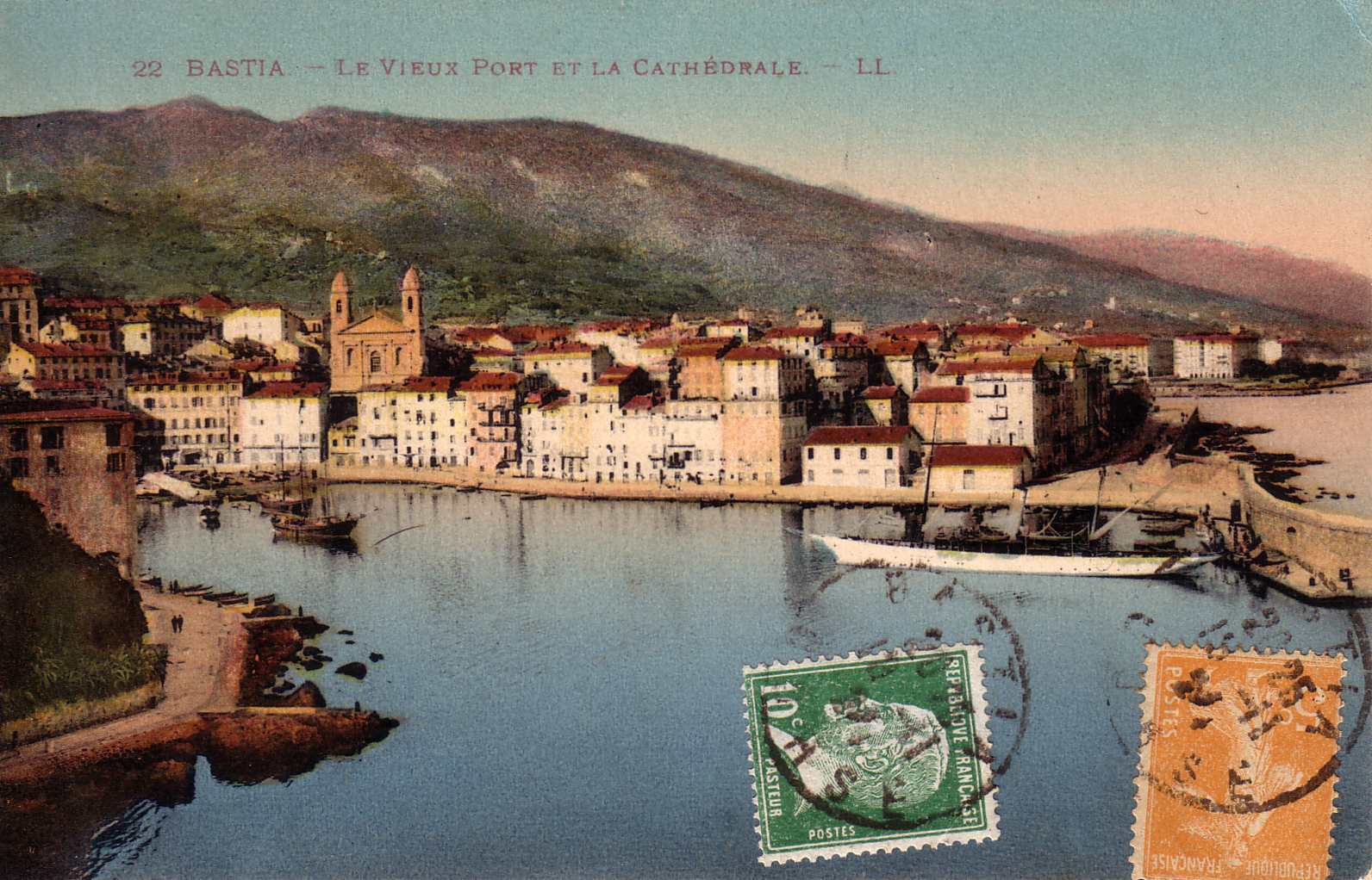照片 法国(France) 科西嘉岛(Corsica) 老明信片(Old Postcards) 巴斯蒂亚(Bastia) 1900-01 20