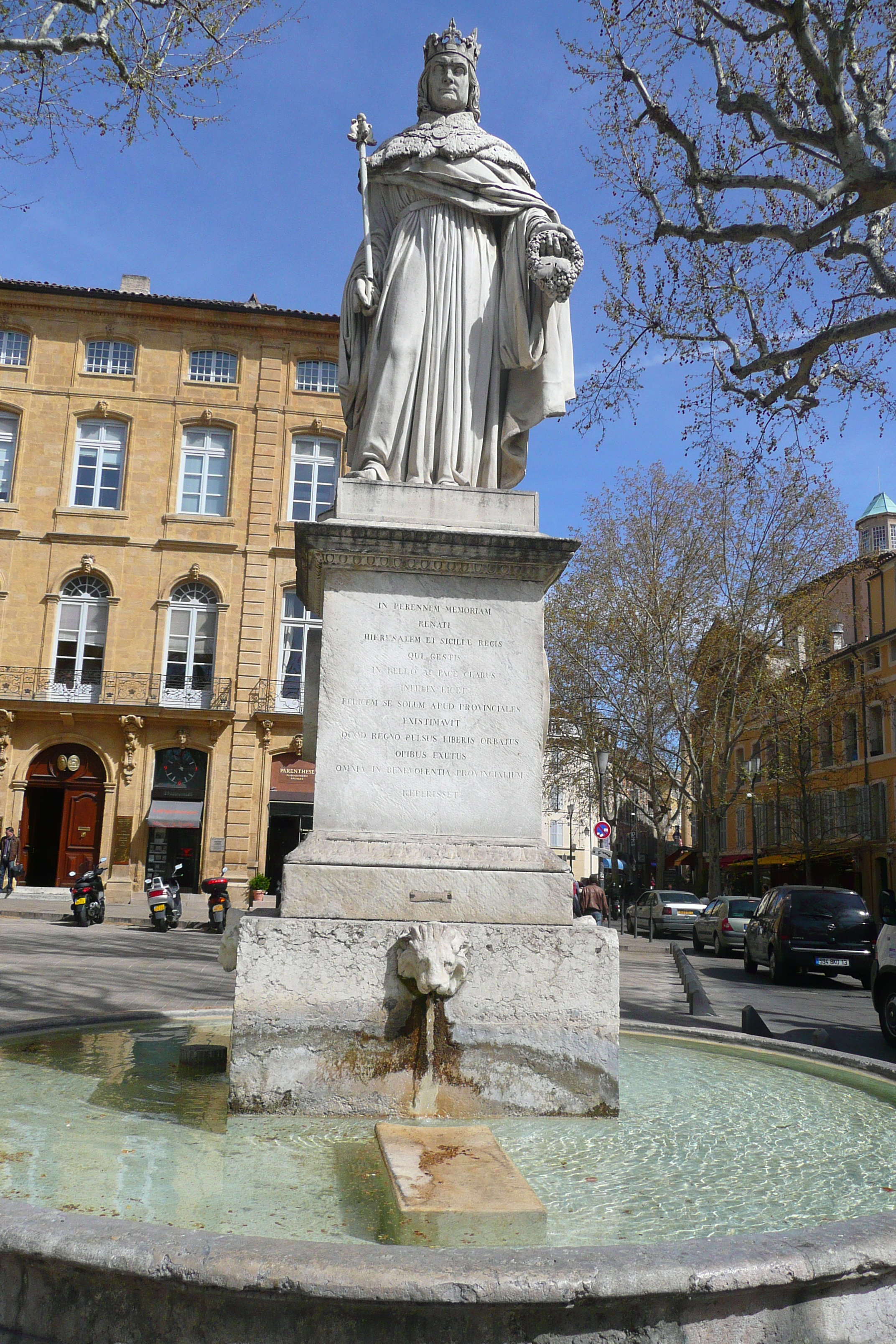 照片 法国(France) 普罗旺斯地区艾克斯(Aix en Provence) 米拉波林荫大道(Cours Mirabeau) 2008-04 31