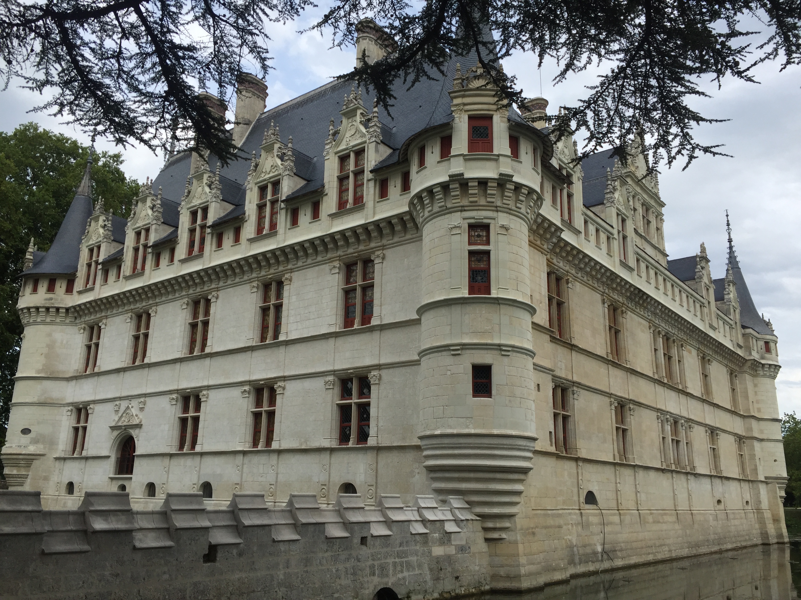 照片 法国(France) 阿宰勒里多城堡(Azay-le-Rideau Castle) 2017-08 12