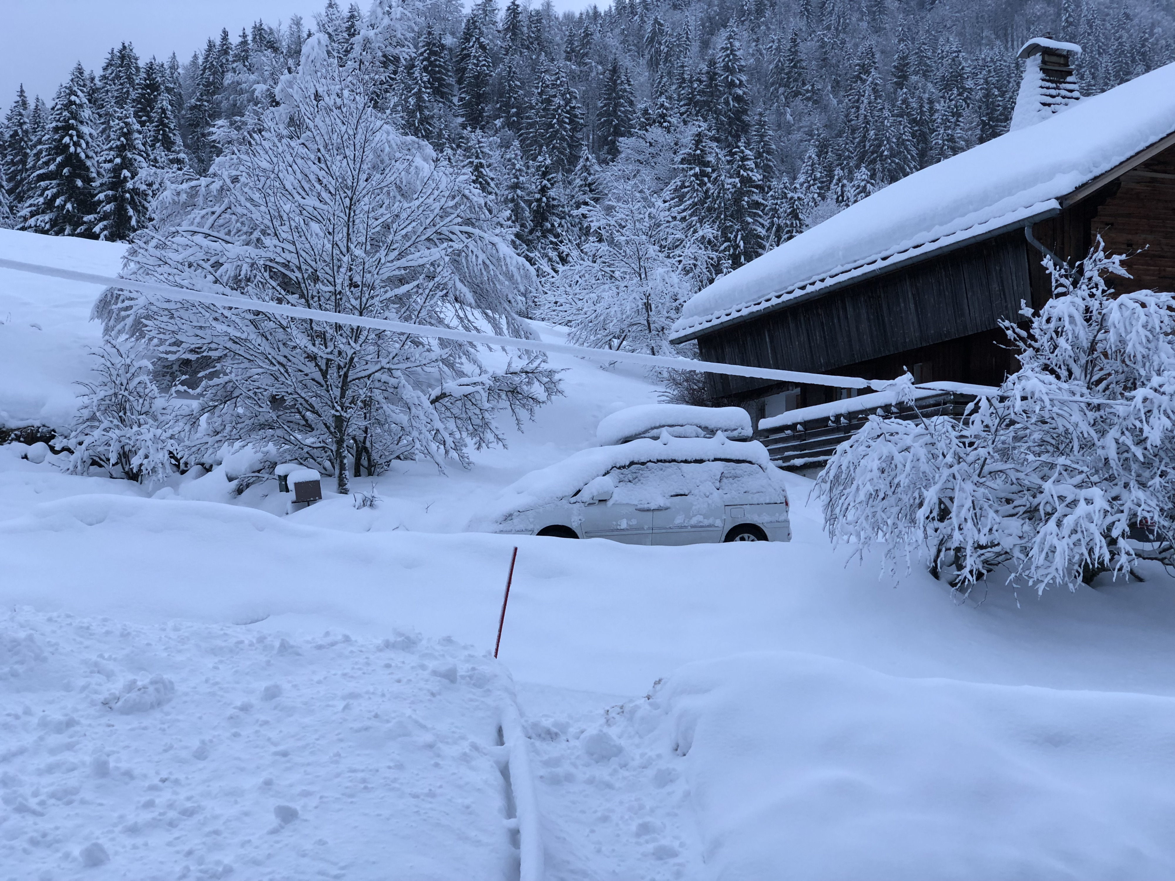照片 法国(France) 拉克吕萨(La Clusaz) 2017-12 28