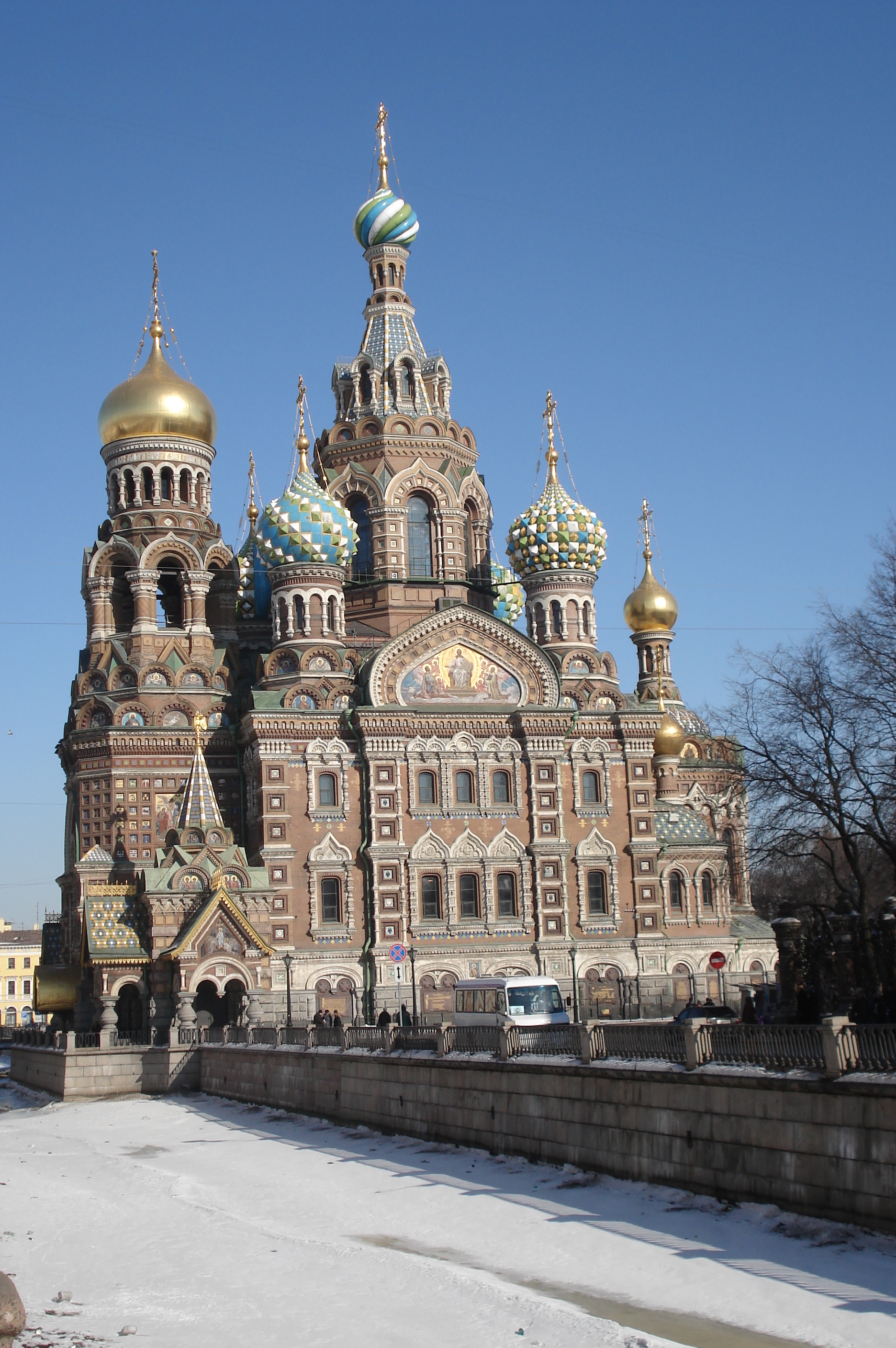 照片 俄罗斯(Russia) 圣彼得堡(St Petersburg) 滴血救世主教堂(Church of the Savior on Blood) 2006-03 14