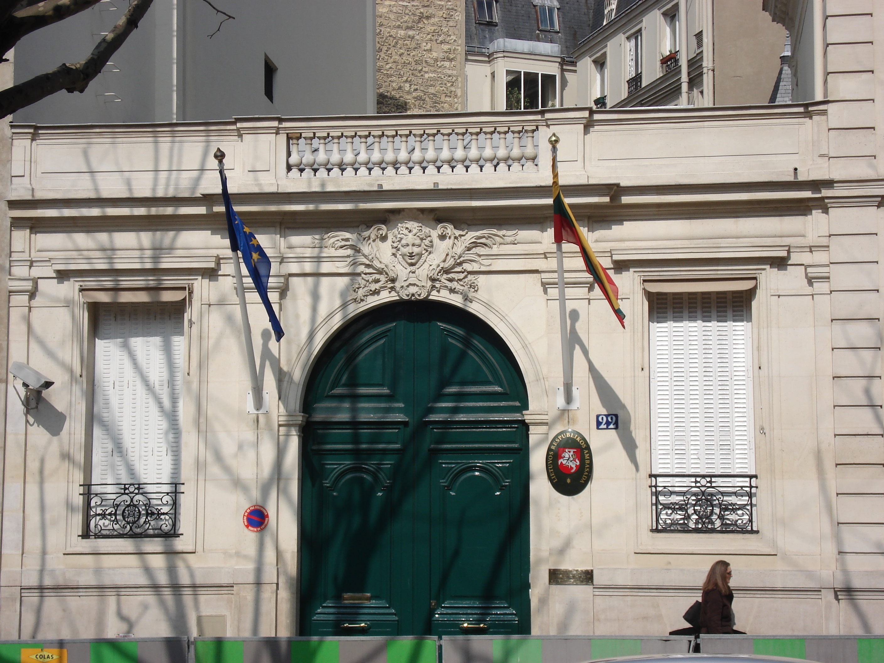 照片 法国(France) 巴黎(Paris) 第十七区(17th Arrondissement) 库尔塞勒大道(Boulevard de Courcelles) 2006-03 4