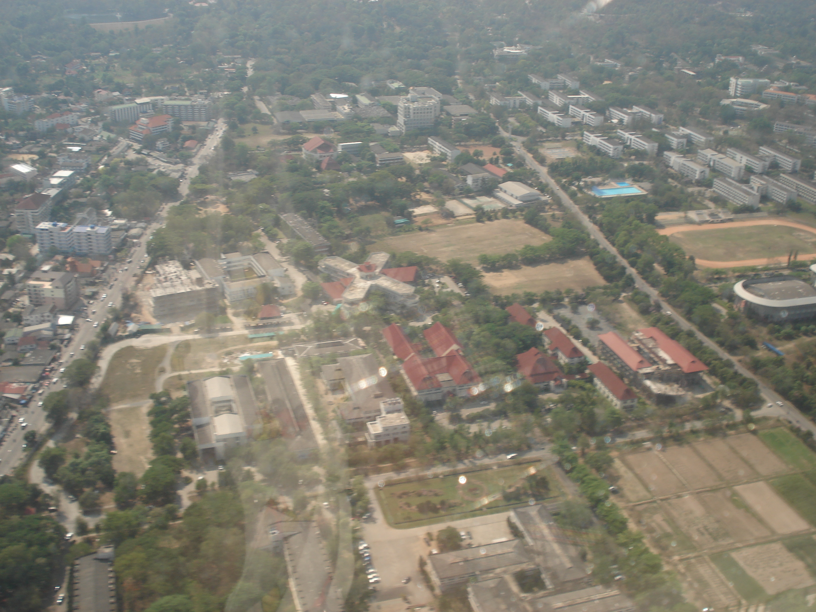 照片 泰国(Thailand) 清迈(Chiang Mai) 航拍(From the Sky) 2006-04 4