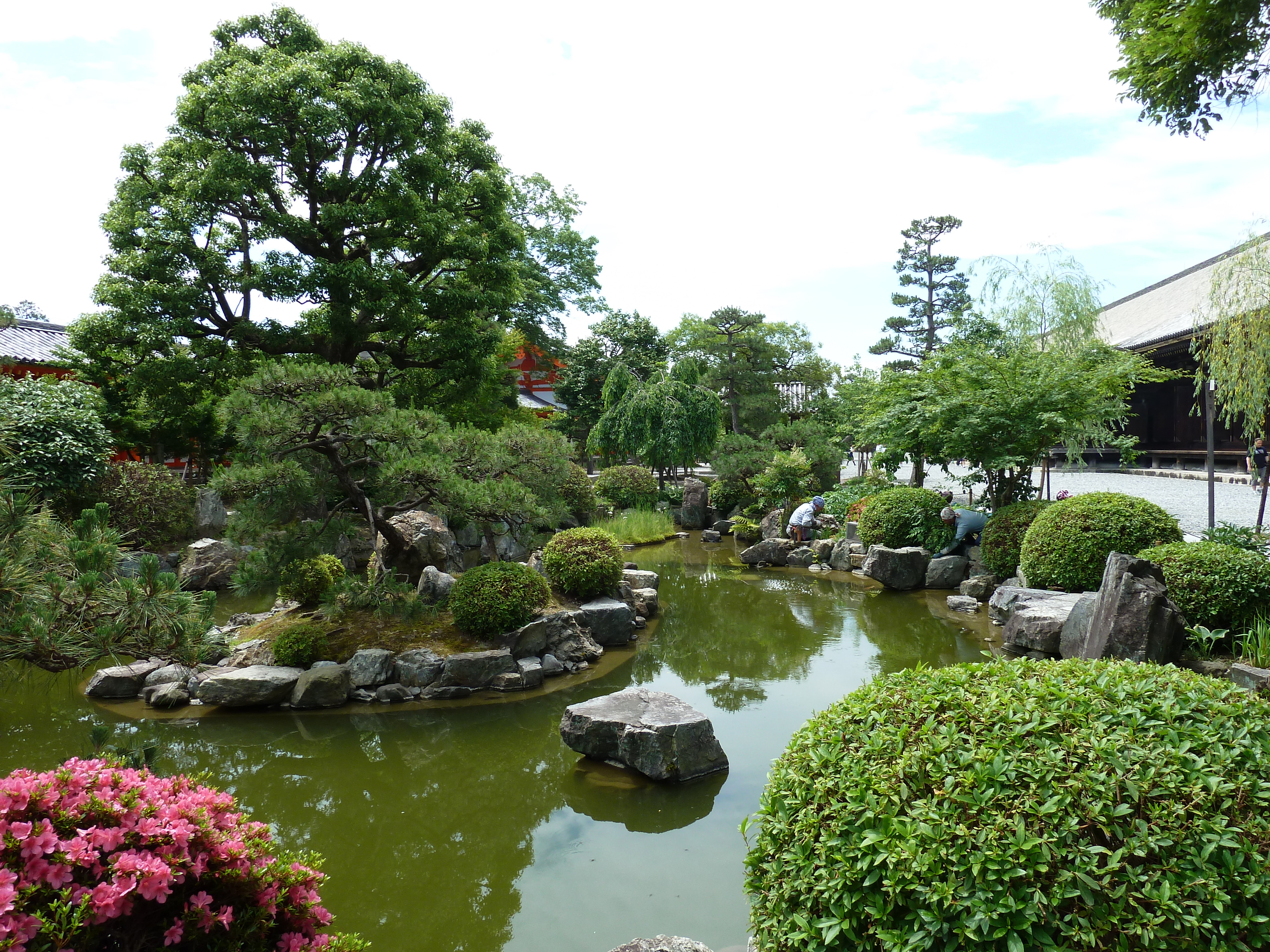 照片 日本(Japan) 京都(Kyoto) 三十三间堂(Sanjusangendo temple) 2010-06 11