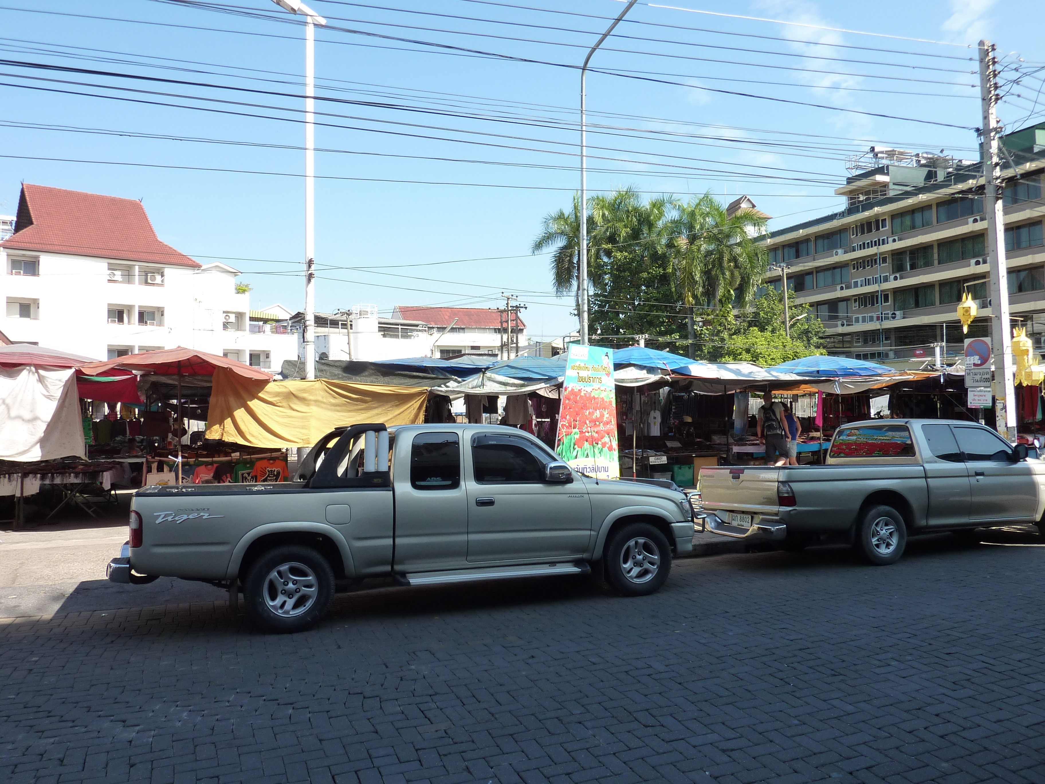 照片 泰国(Thailand) 清迈(Chiang Mai) 拉查丹嫩路(Rachadamnoen road) 2009-12 15