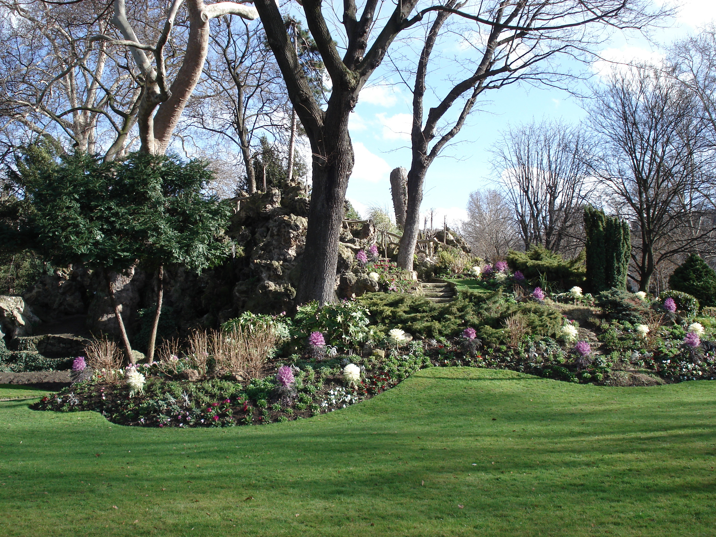 照片 法国(France) 巴黎(Paris) 蒙索公园(Monceau Garden) 2006-03 24