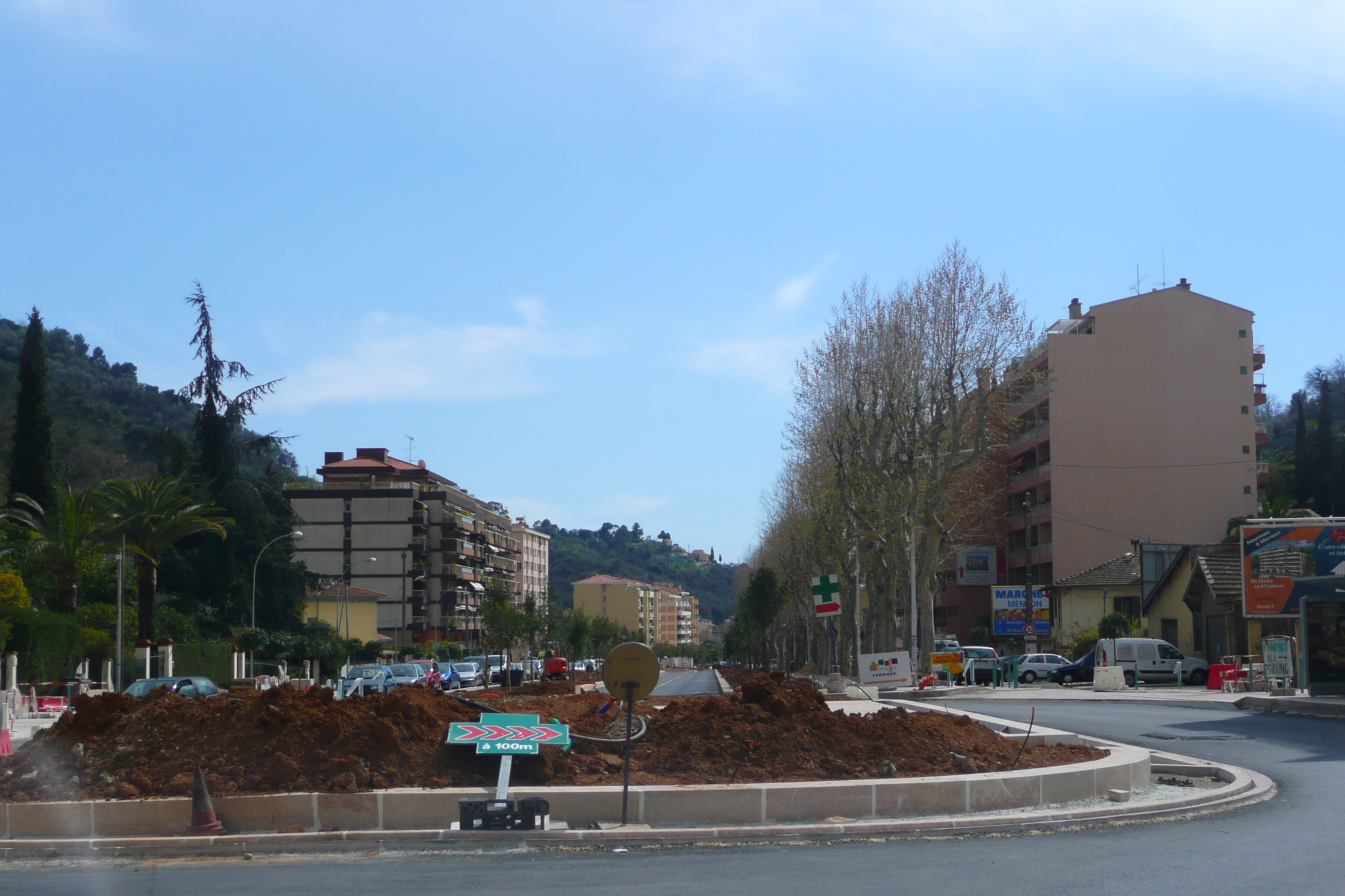 照片 法国(France) 蔚蓝海岸(French Riviera) 尼斯至芒通公路(Nice to Menton road) 2008-03 20