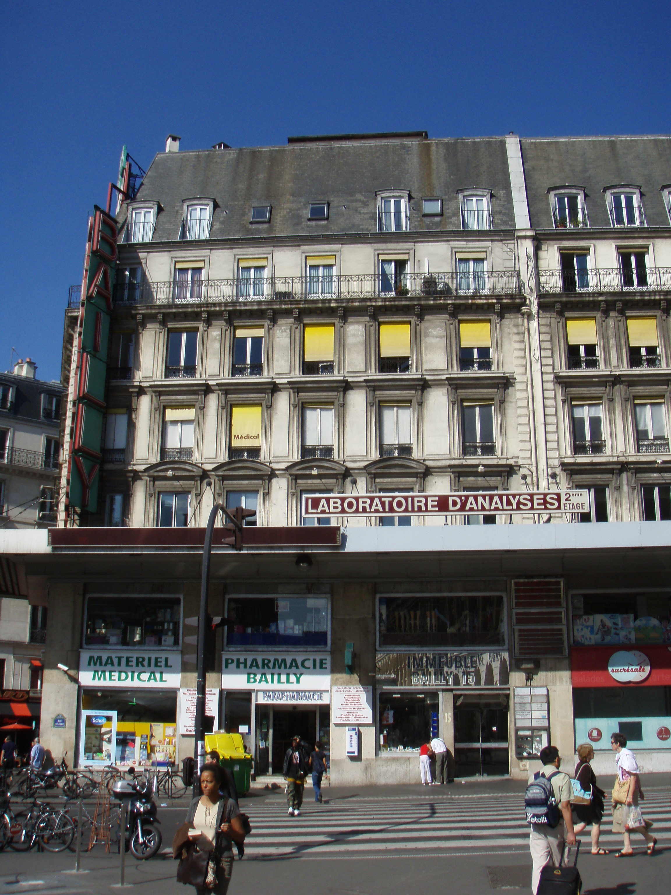 照片 法国(France) 巴黎(Paris) 圣拉扎尔火车站(Gare St Lazare) 2007-07 16
