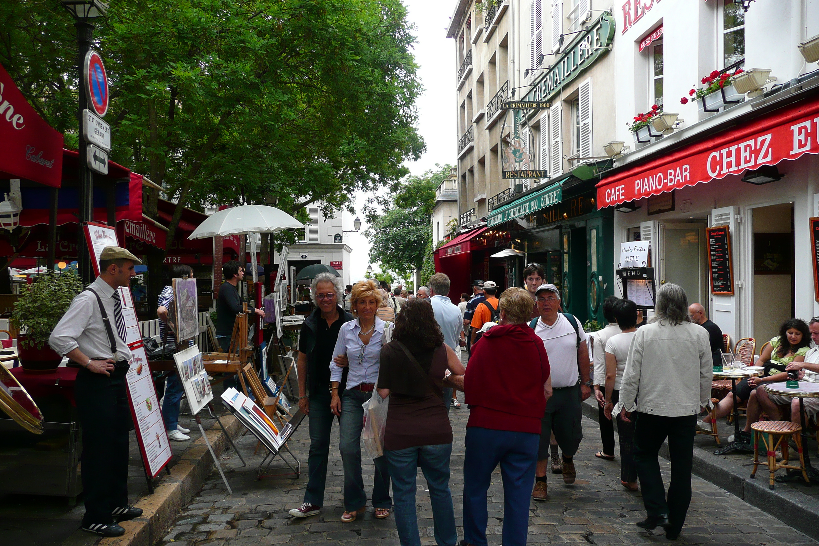 照片 法国(France) 巴黎(Paris) 小丘广场(Place du Tertre) 2007-06 6