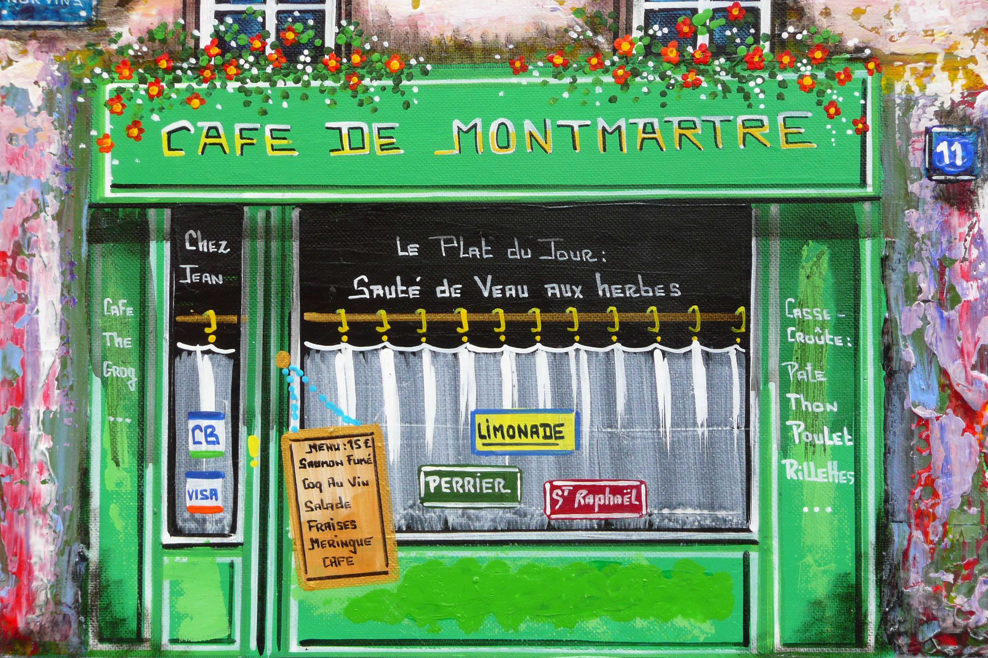 照片 法国(France) 巴黎(Paris) 小丘广场(Place du Tertre) 2007-06 15