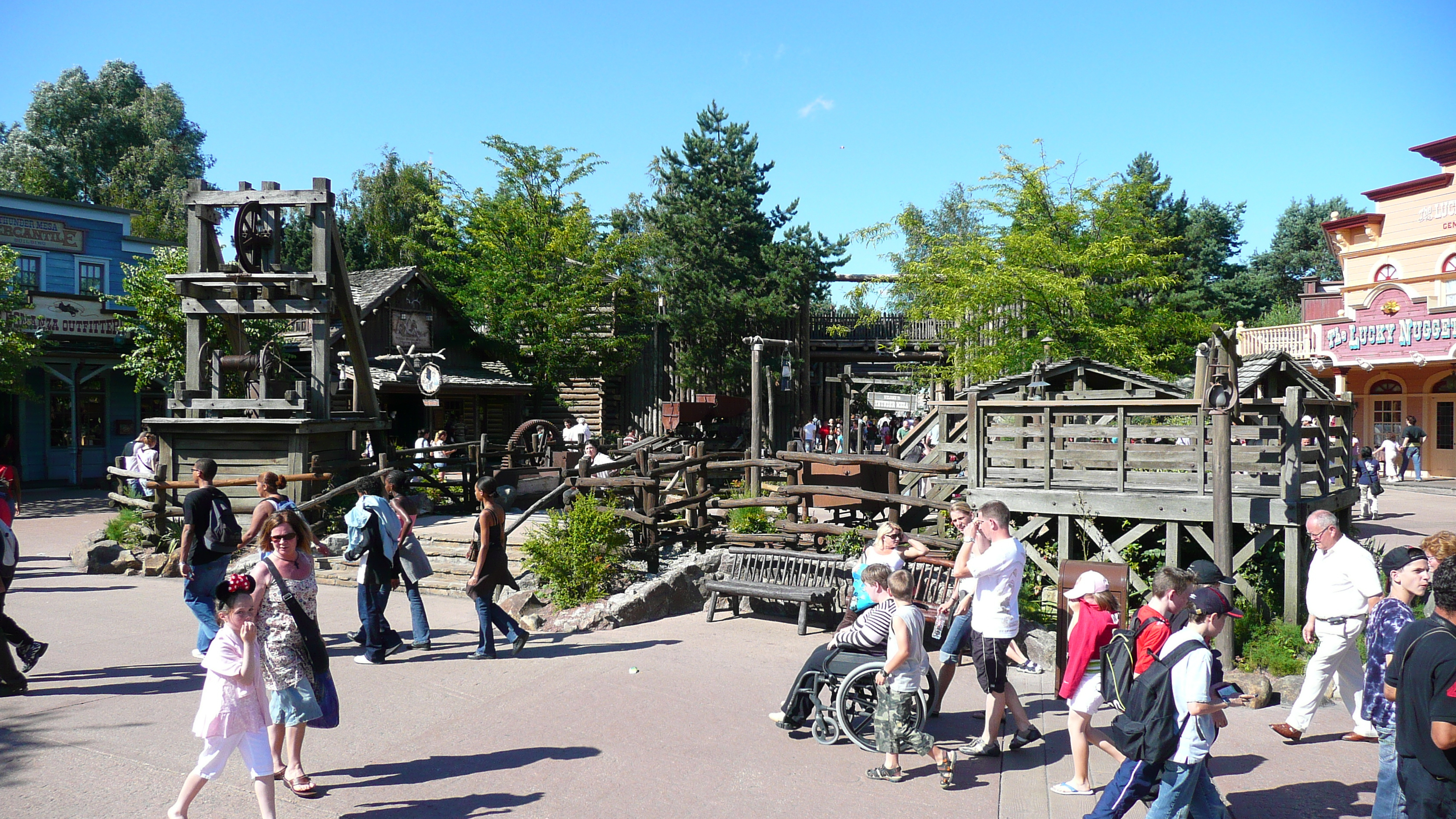 照片 法国(France) 巴黎迪士尼乐园(Disneyland Paris) 狂野西部传奇(Legends of the wild west) 2007-07 23