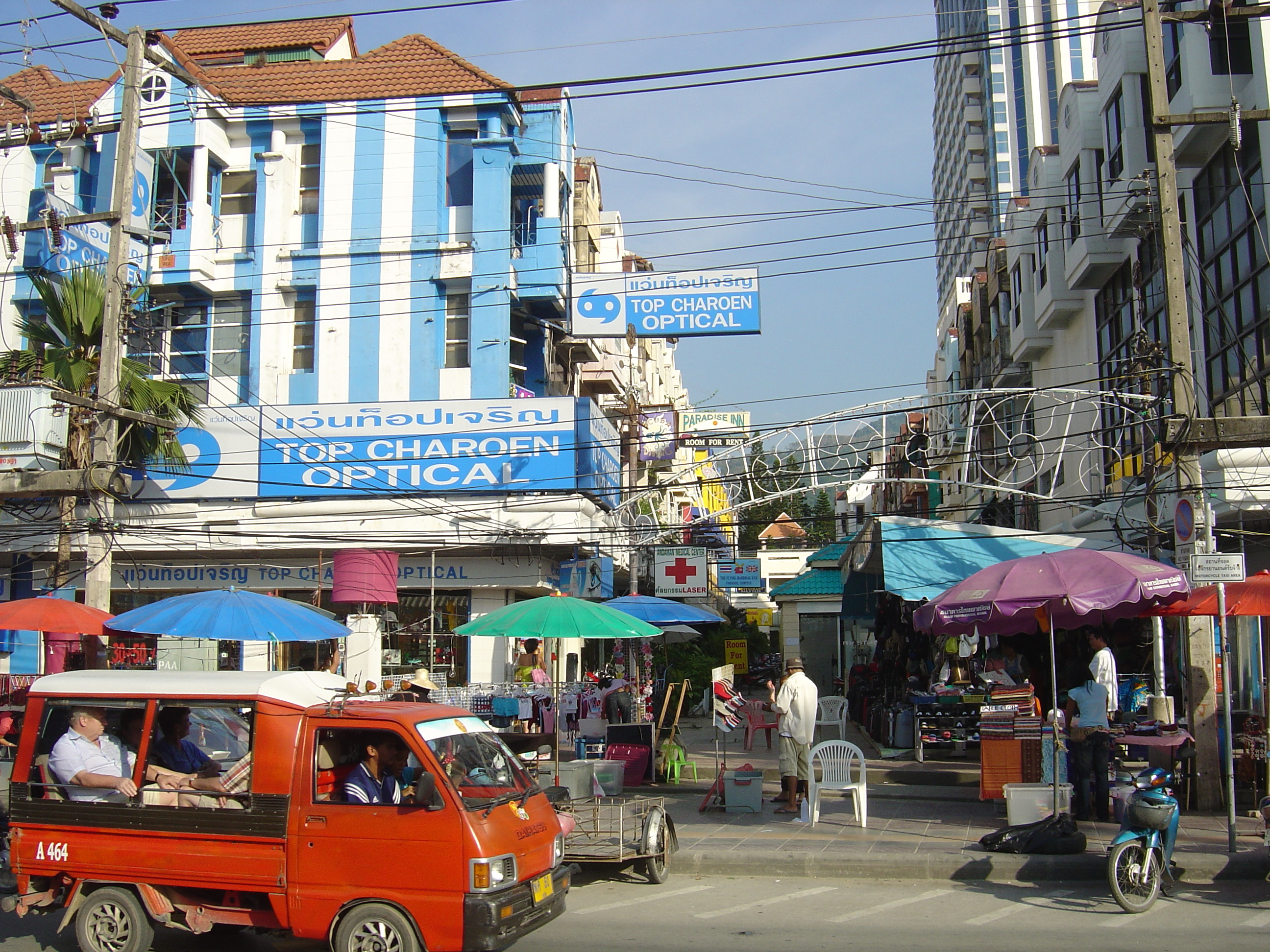 照片 泰国(Thailand) 普吉岛(Phuket) 芭东(Patong) 二路(2nd Road) 2005-12 13