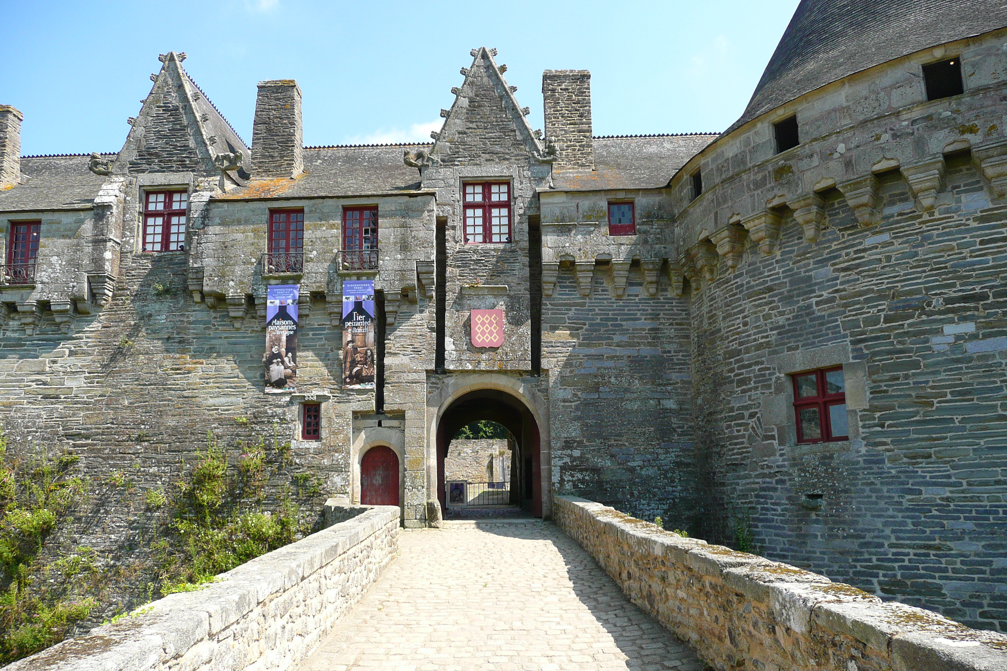 照片 法国(France) 蓬蒂维(Pontivy) 罗昂公爵城堡(Rohan's Dukes Castle) 2007-08 7