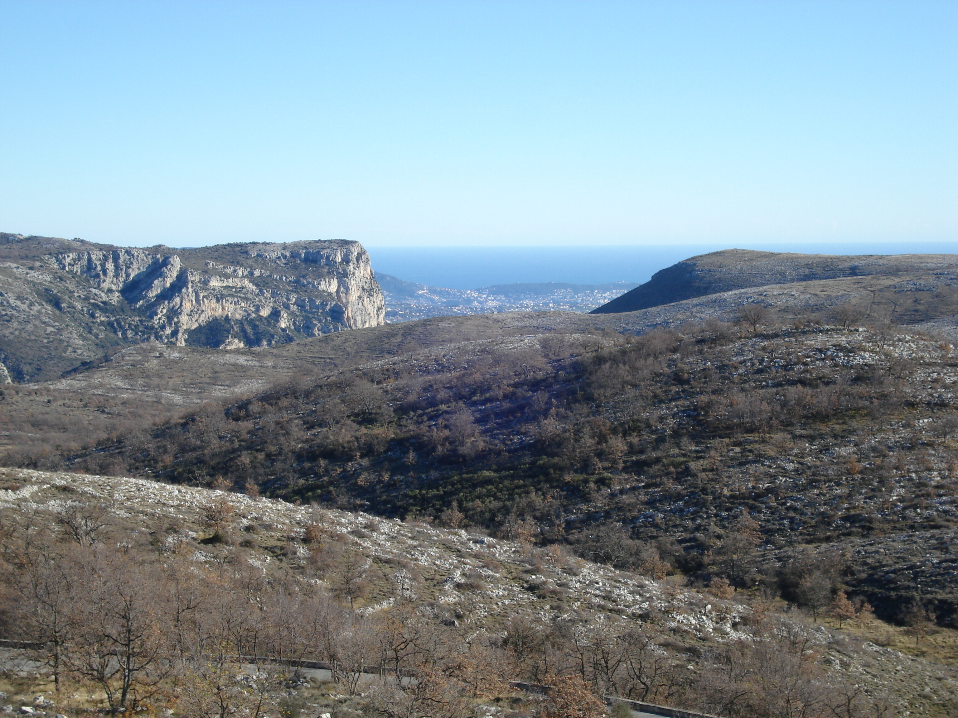 照片 法国(France) 蔚蓝海岸(French Riviera) 旺斯山口公路(Col de Vence road) 2007-01 0