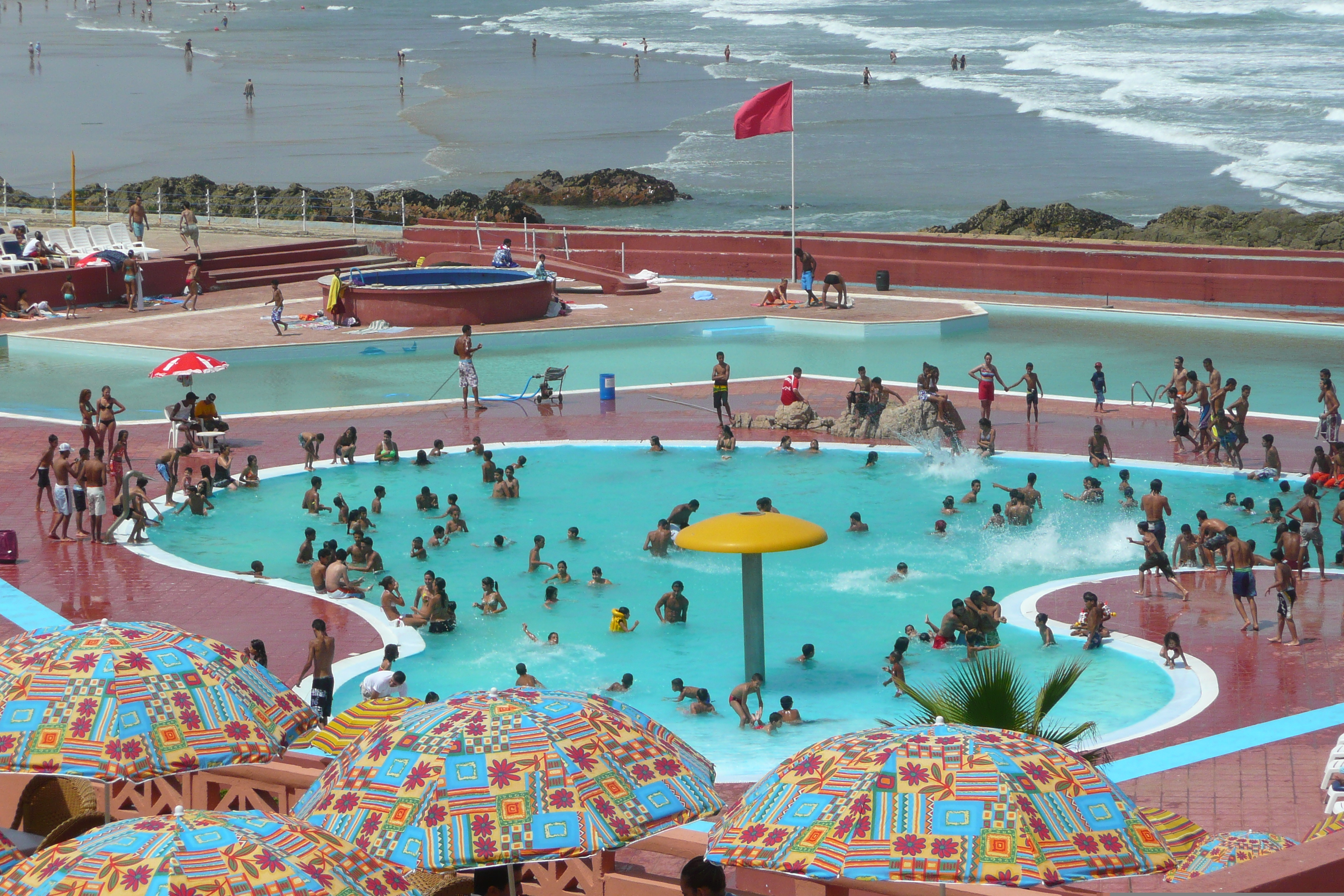 照片 摩洛哥(Morocco) 卡萨布兰卡(Casablanca) 卡萨布兰卡滨海大道(Casablanca Corniche) 2008-07 18