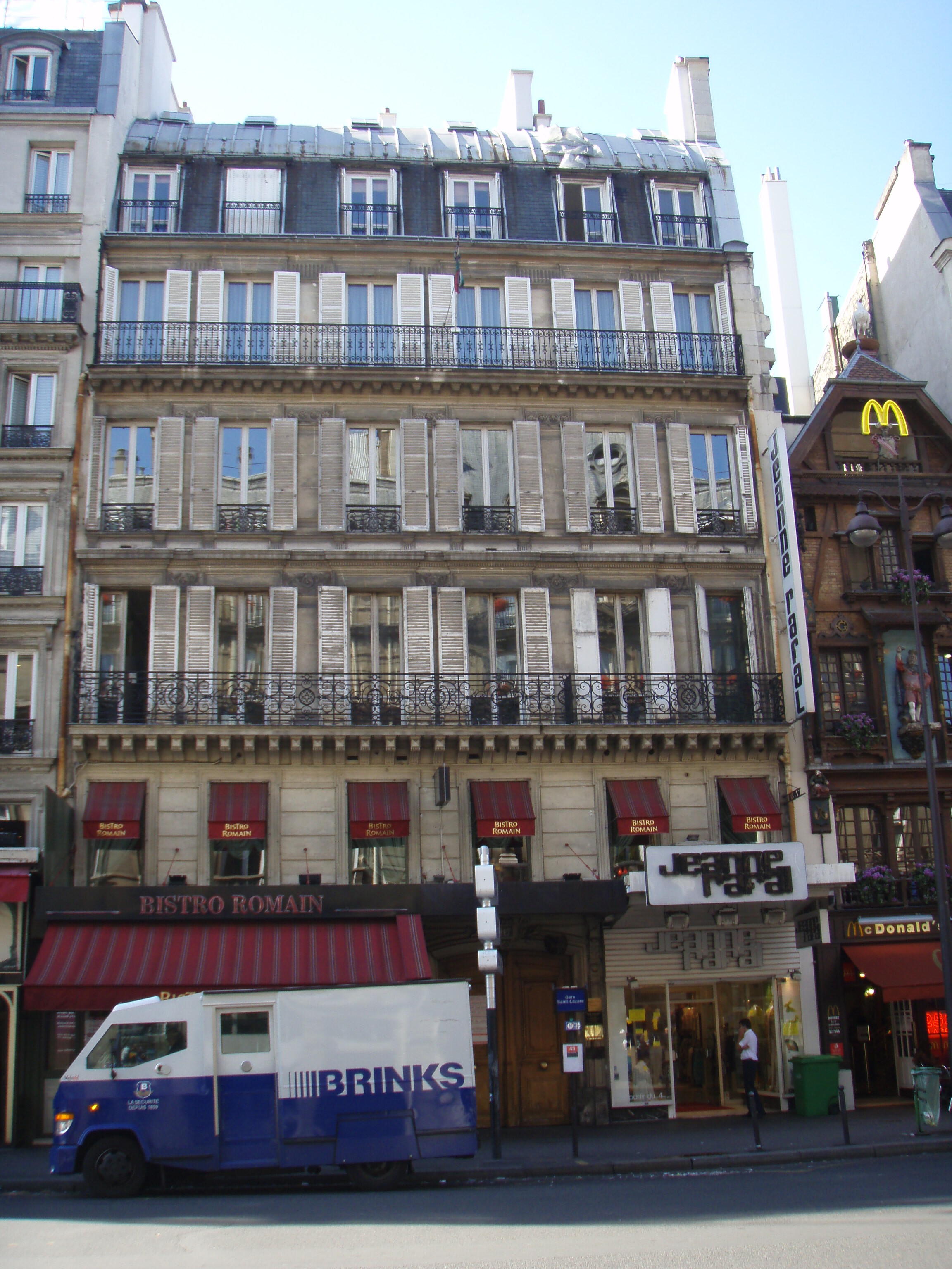 照片 法国(France) 巴黎(Paris) 圣拉扎尔火车站(Gare St Lazare) 2007-07 29
