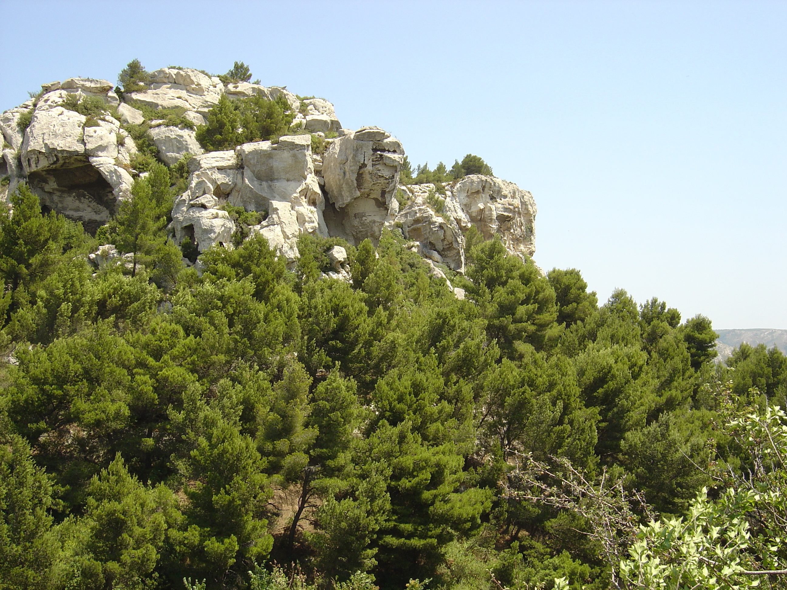 照片 法国(France) 莱博德普罗旺斯(Baux de Provence) 2004-08 22
