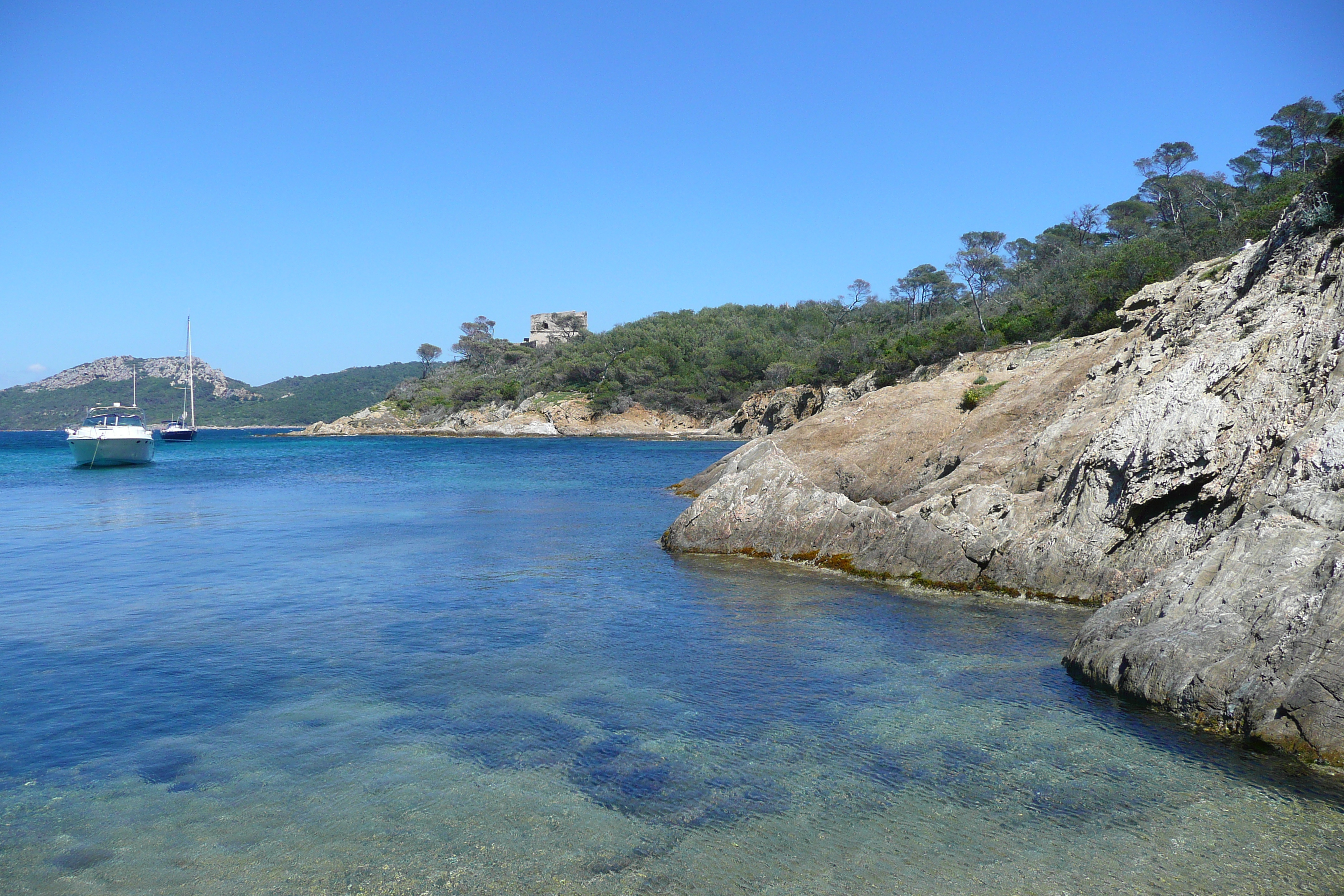 照片 法国(France) 波克罗勒岛(Porquerolles Island) 勒坎角(Pointe du Lequin) 2008-05 49