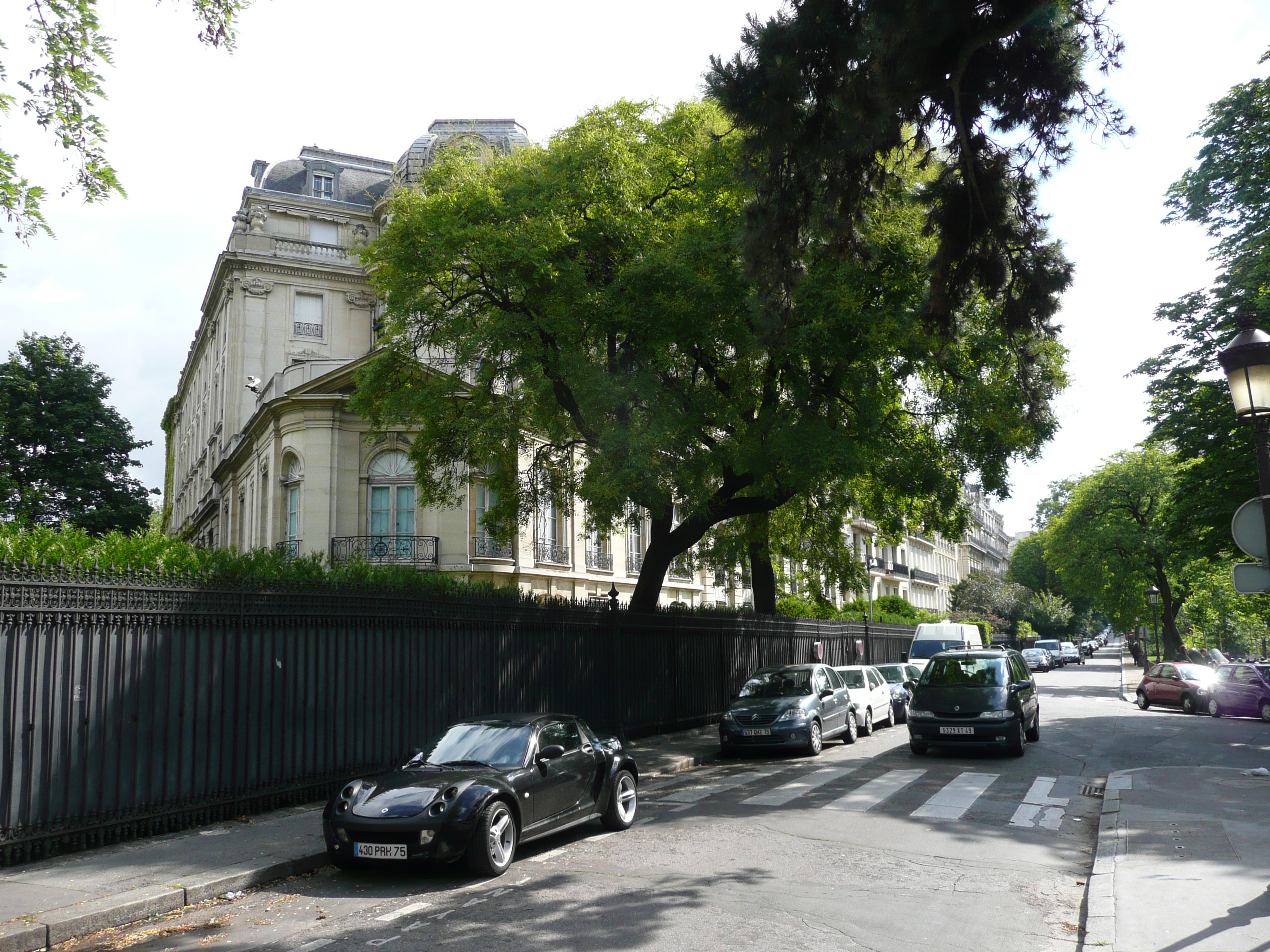 照片 法国(France) 巴黎(Paris) 福煦大街(Avenue Foch) 2007-06 15