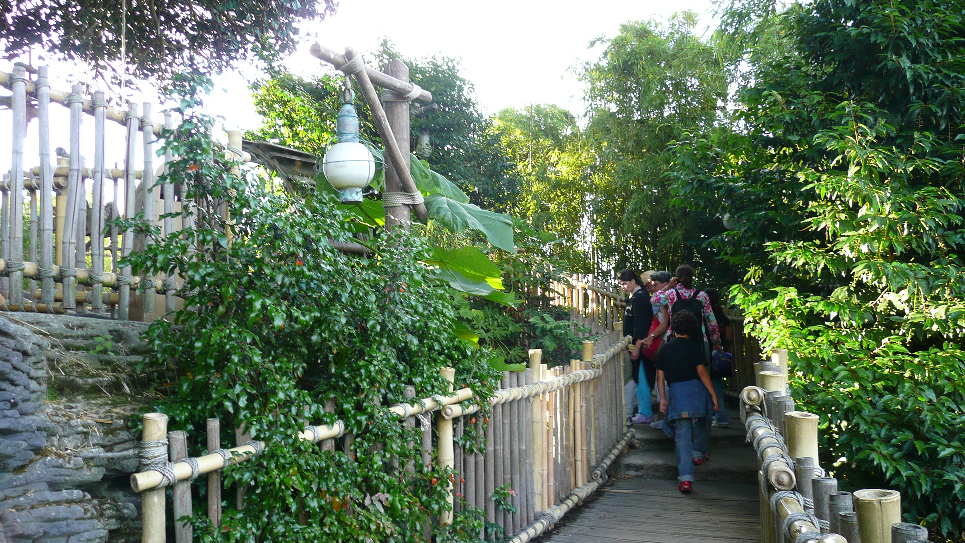 照片 法国(France) 巴黎迪士尼乐园(Disneyland Paris) 鲁滨逊树屋(La Cabane des Robinson) 2007-07 24