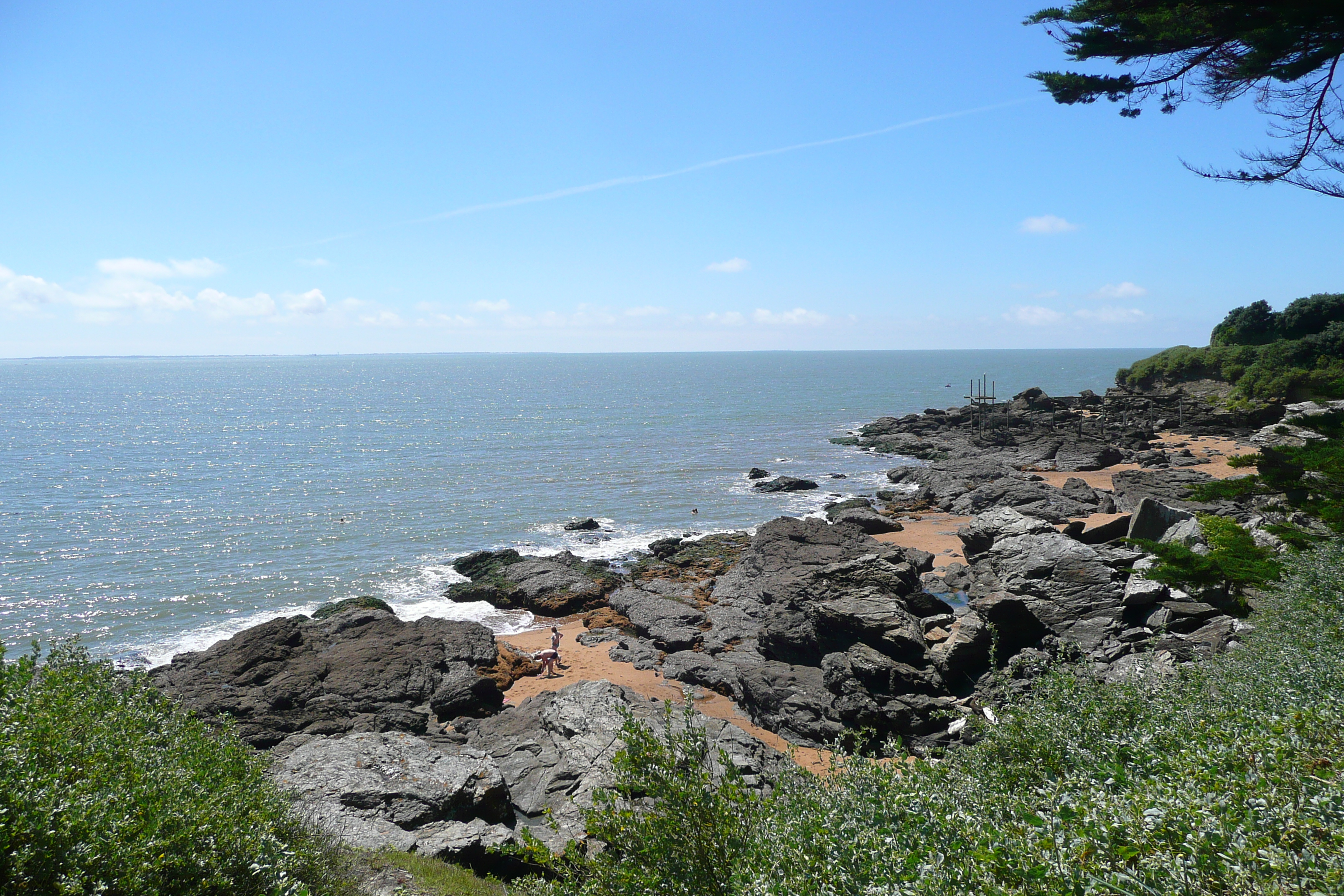 照片 法国(France) 波尔尼克(Pornic) 滨海圣玛丽(Sainte Marie sur Mer) 2008-07 18