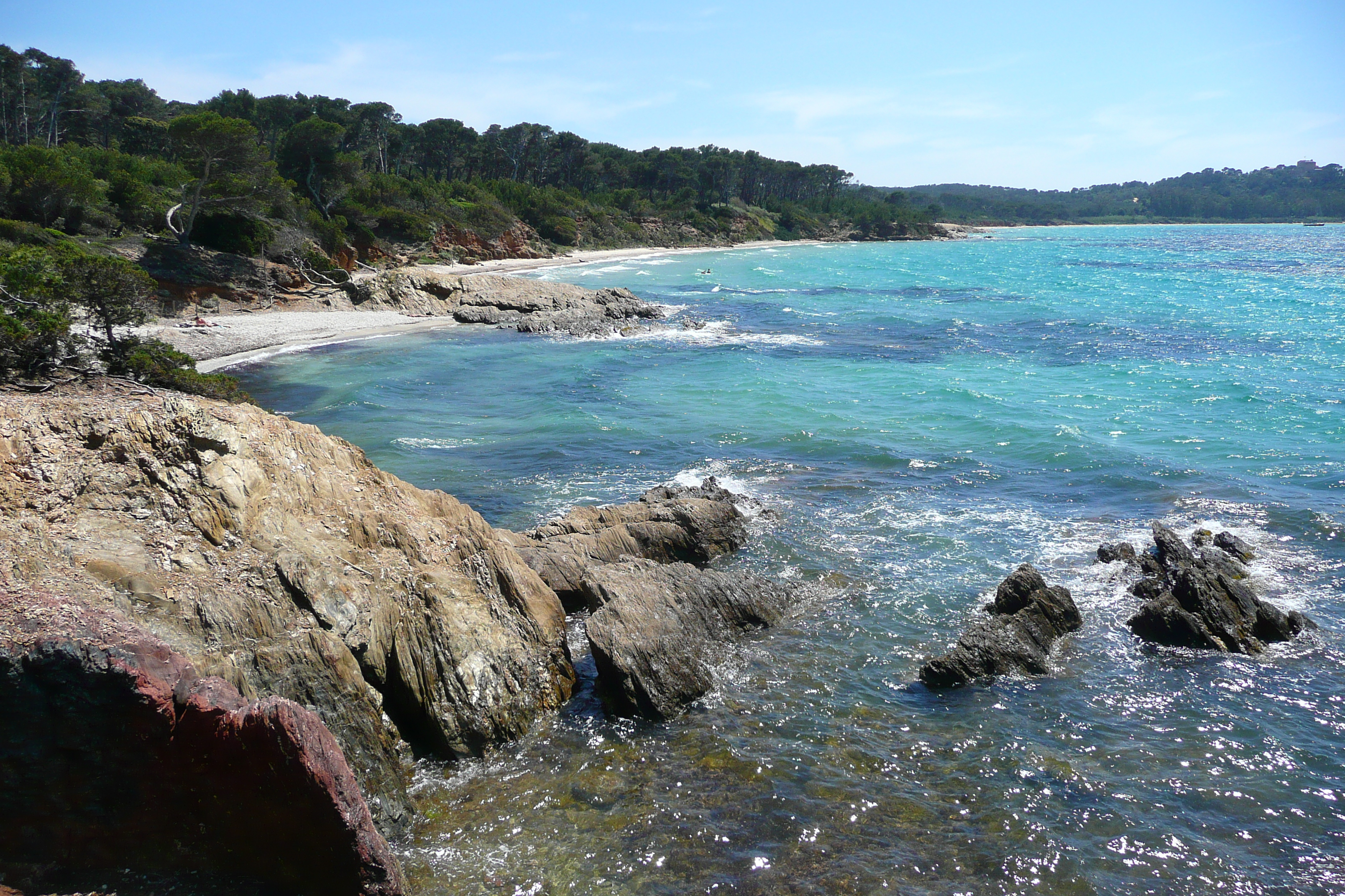 照片 法国(France) 波克罗勒岛(Porquerolles Island) 勒坎海滩(Lequin beach) 2008-05 7