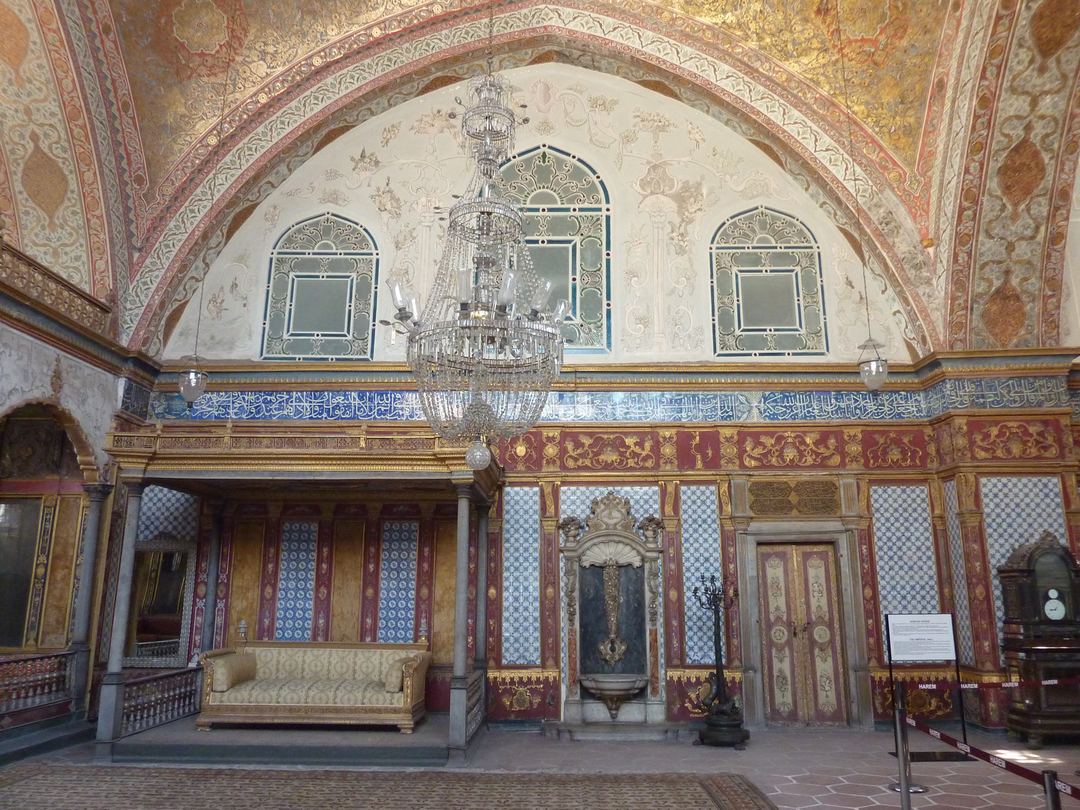 照片 土耳其(Turkey) 伊斯坦布尔(Istanbul) 托普卡帕后宫(Topkapi Harem) 2009-06 27