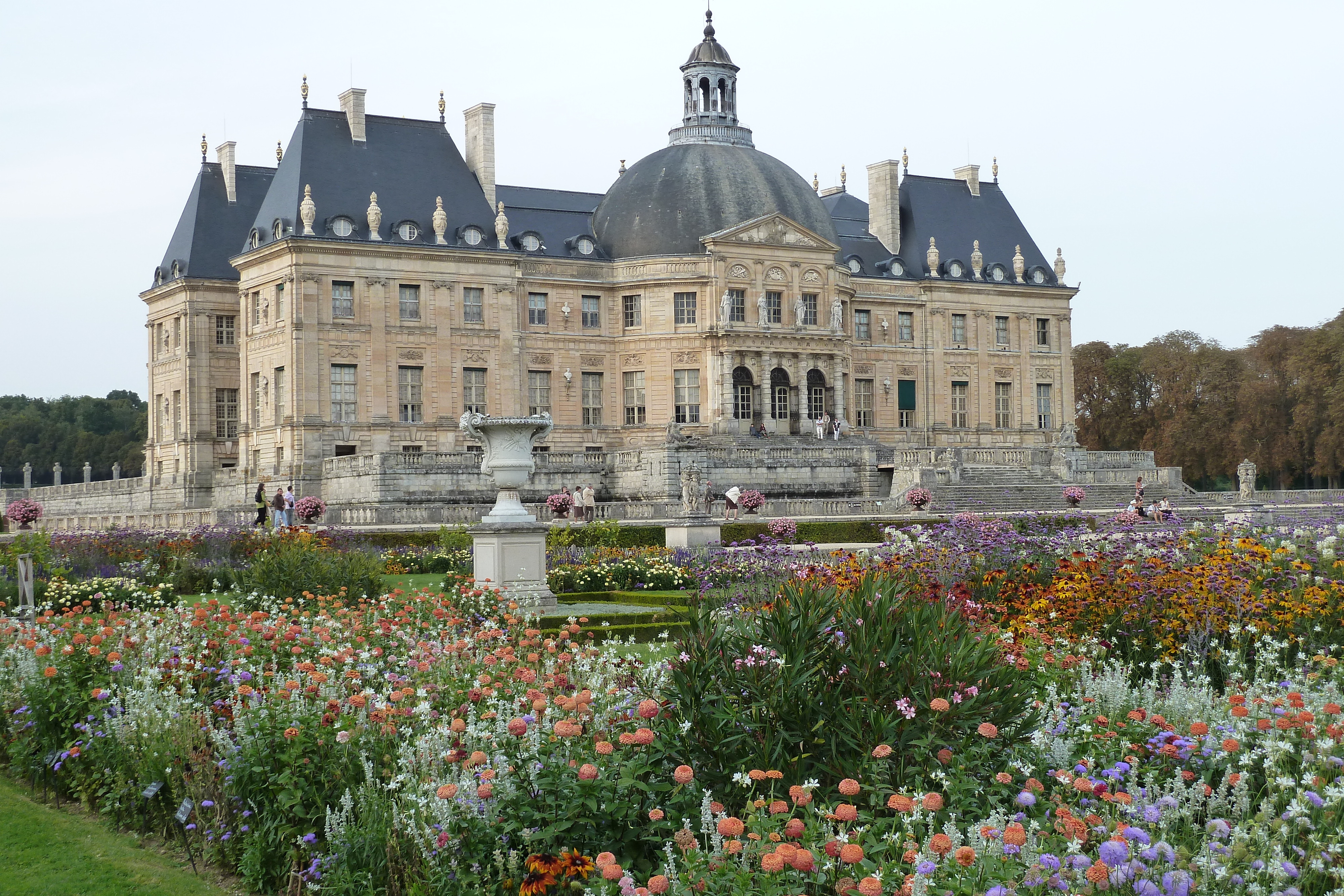 照片 法国(France) 沃子爵城堡(Vaux Le Vicomte Castle) 沃子爵城堡花园(Vaux Le Vicomte Gardens) 2010-09 28