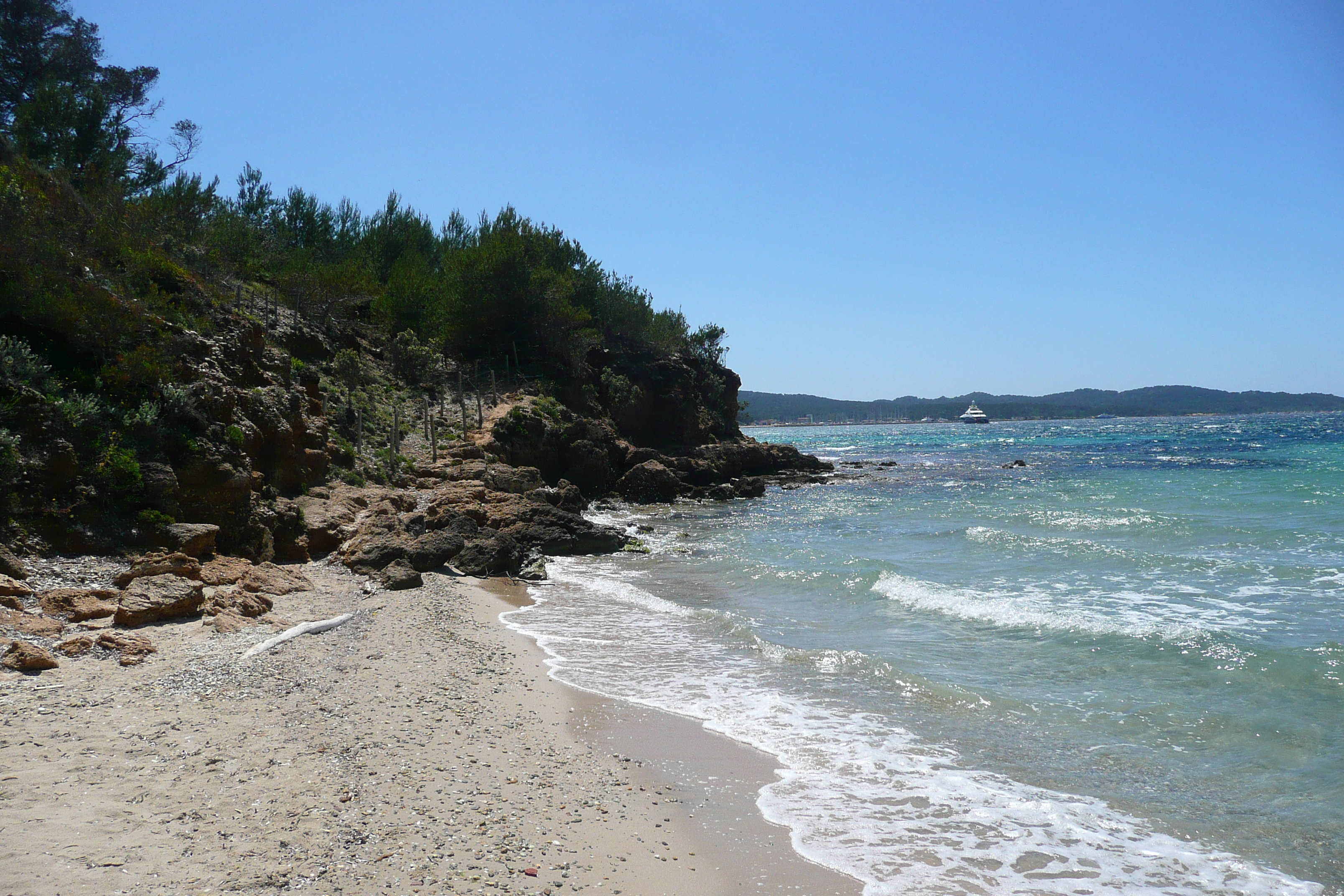 照片 法国(France) 波克罗勒岛(Porquerolles Island) 勒坎海滩(Lequin beach) 2008-05 1